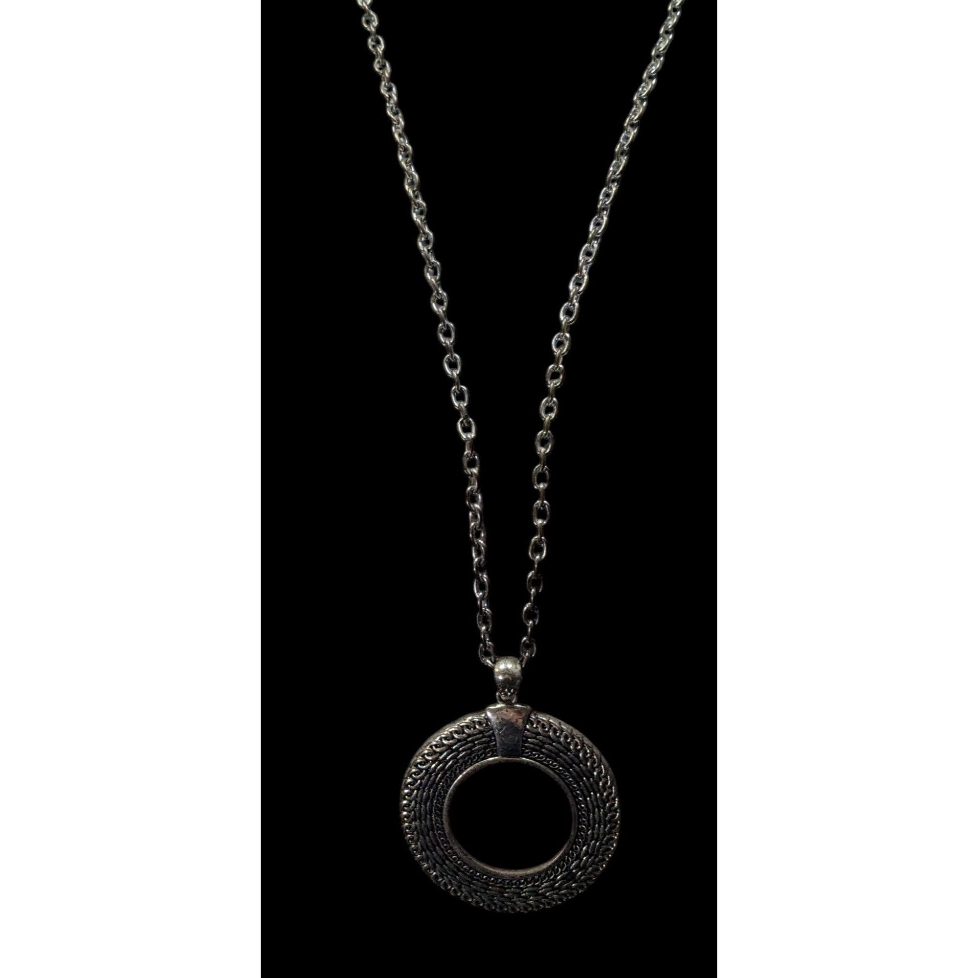 Other Unique Bohemian Open Circle Medallion Pendant Necklace Size ONE SIZE - 2 Thumbnail