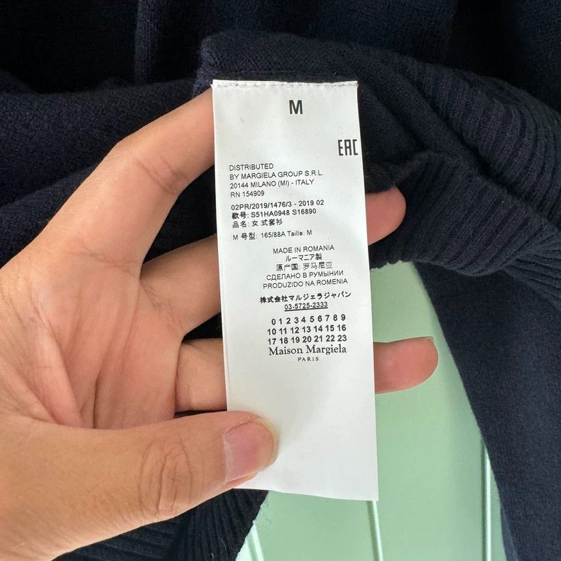 Maison Margiela Maison Margiela Black turtleneck sweater 2501-Nextarrow Size US M / EU 48-50 / 2 - 5 Thumbnail