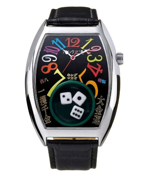 Japanese Brand Frank Miura Life's a Gamble Watch King Macau Dice FM14-SVCRB Ikaku Size ONE SIZE - 1 Thumbnail