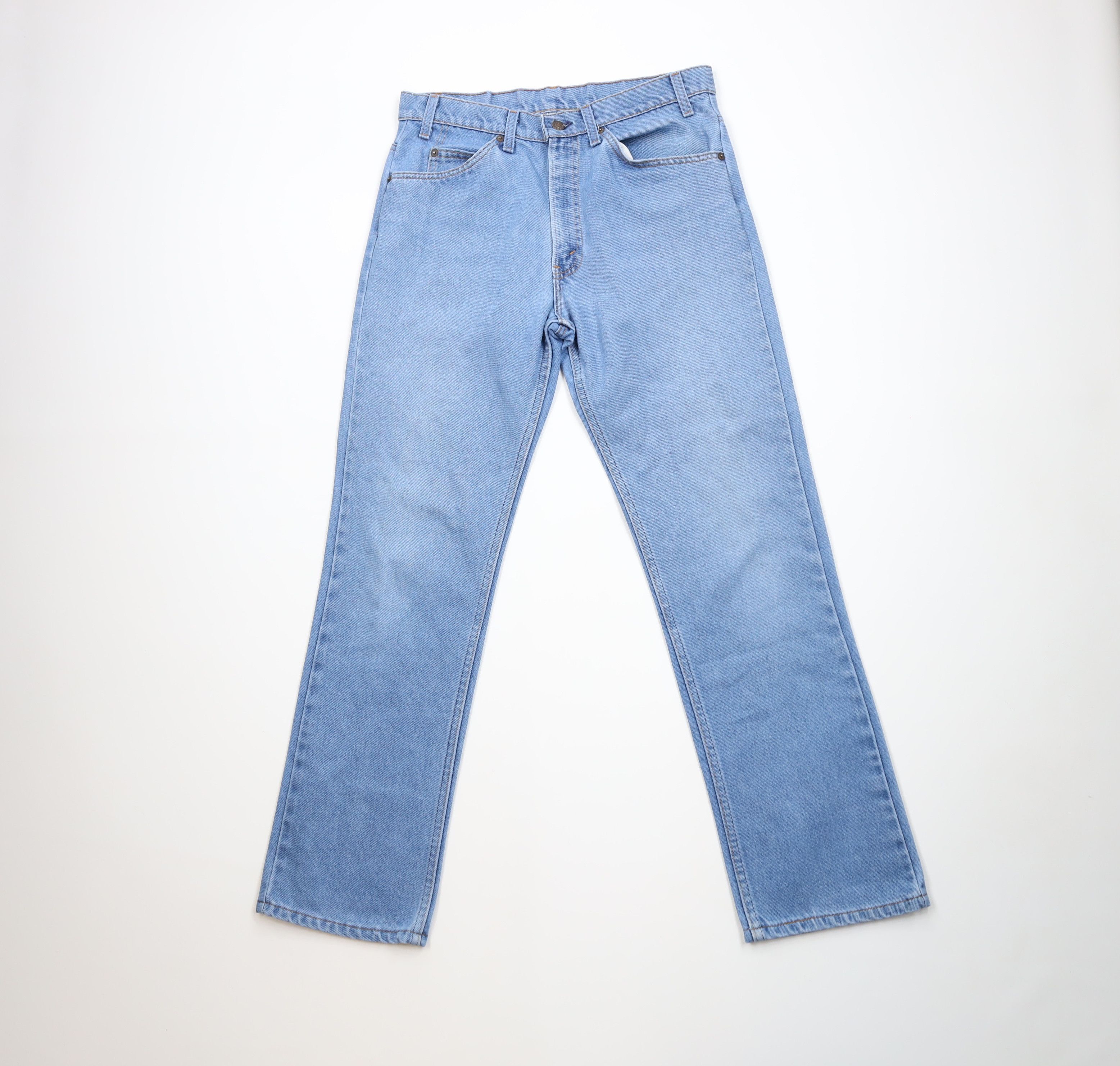 Levi's Vintage 70s 80s Levis Orange Tab Straight Leg Denim Jeans Size US 32 / EU 48 - 1 Thumbnail