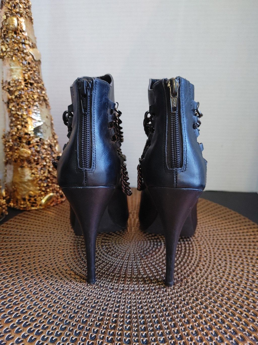 Michael Stars Michael Shannon Sienna Leather Booties Size 10M Size US 10 / IT 40 - 6 Thumbnail