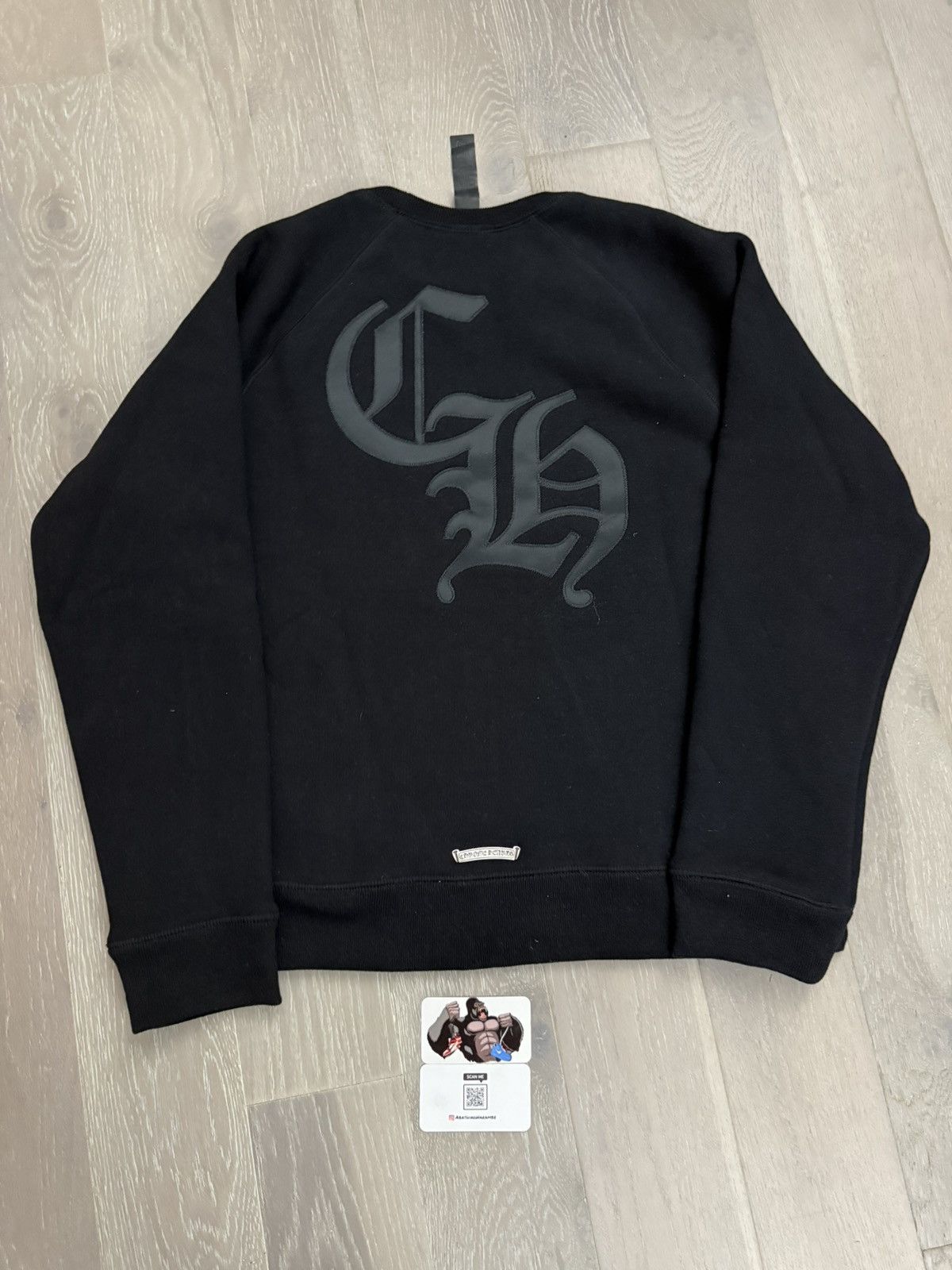 Chrome Hearts Chrome Hearts Cemetery Cross Seven-11 CH Logo Crewneck Size US M / EU 48-50 / 2 - 4 Thumbnail