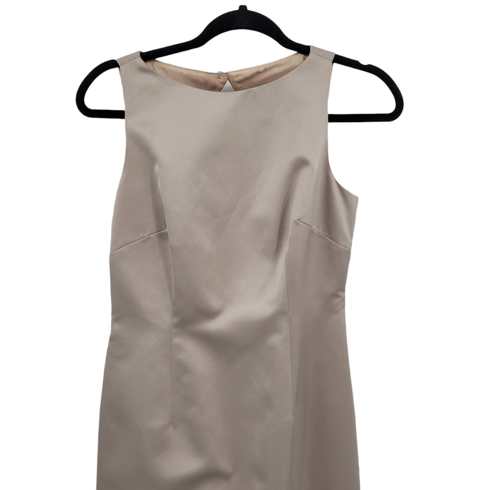 Vintage Vtg Laundry by Shelli Segal Dress Gown Sz 4 Champagne Peekab Size S / US 4 / IT 40 - 8 Thumbnail
