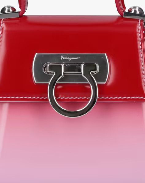 Salvatore Ferragamo o1y0426 Size : OS / Handbag in Red/Pink Size ONE SIZE - 4 Thumbnail