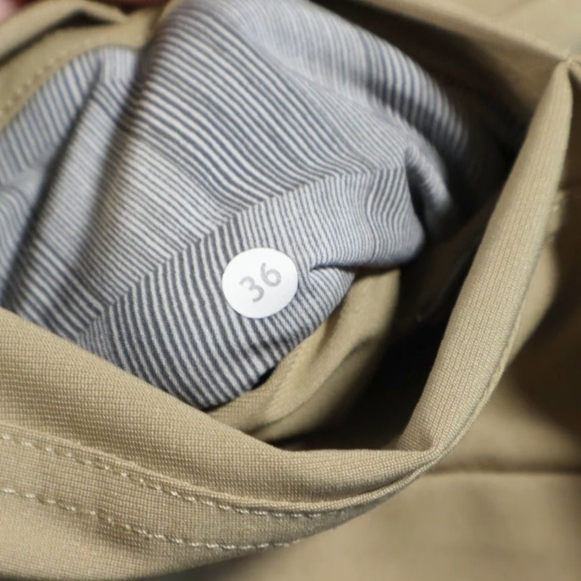 Lululemon Lululemon ABC Classic Warpstream Woven Chino Pants Khaki Men's 36 Size US 36 / EU 52 - 6 Thumbnail