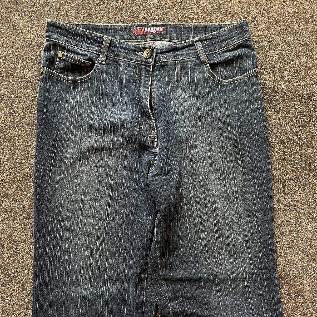 Vintage Vintage Y2K Baggy Bootcut Jeans Distressed Skate Aesthetic 3 Size 32" / US 10 / IT 46 - 4 Thumbnail