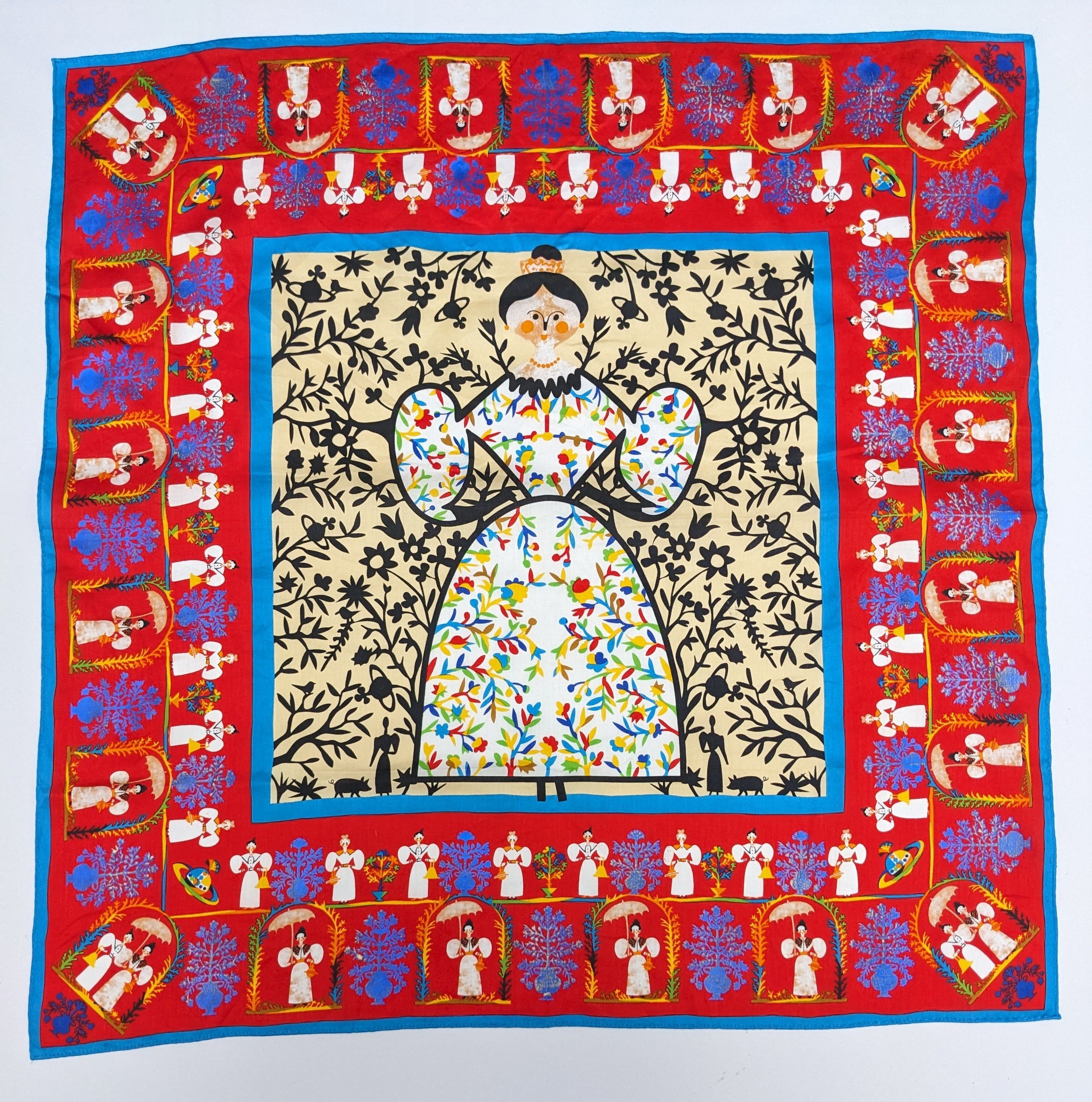 Vivienne Westwood Vivienne Westwood Orb Folk Art Handkerchief Size ONE SIZE - 4 Thumbnail