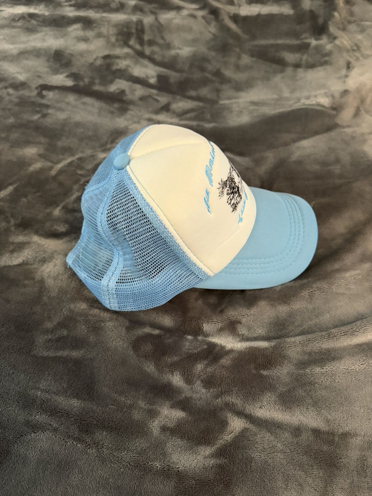 No Maintenance No Maintenance Love Machine Blue Trucker Hat Size ONE SIZE - 2 Thumbnail