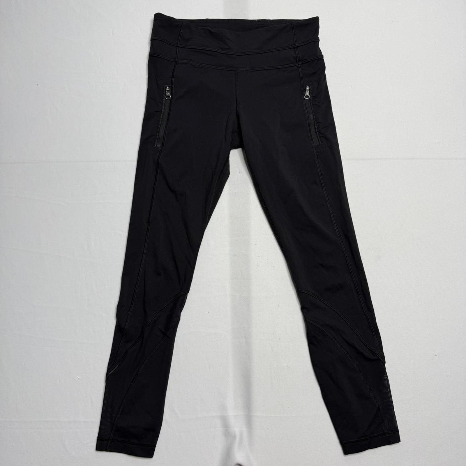 Lululemon These are Lululemon Size 4 black full-length leggings Size 27" / US 4 / IT 40 - 1 Thumbnail