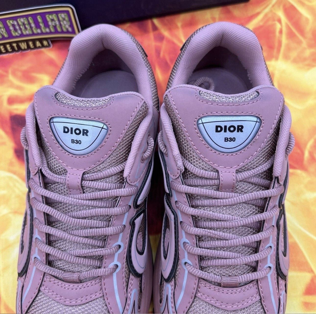 Christian Dior Monsieur × Dior B30 reflective sneaker 'burlwood' Sz- 8M/41EU Size US 8 / EU 41 - 5 Thumbnail