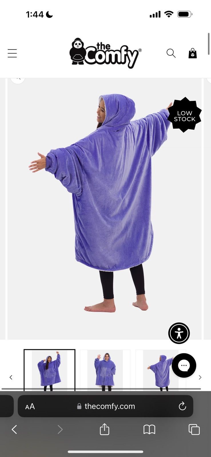 Other Sherpa Snuggie / Pullover Size ONE SIZE - 2 Thumbnail