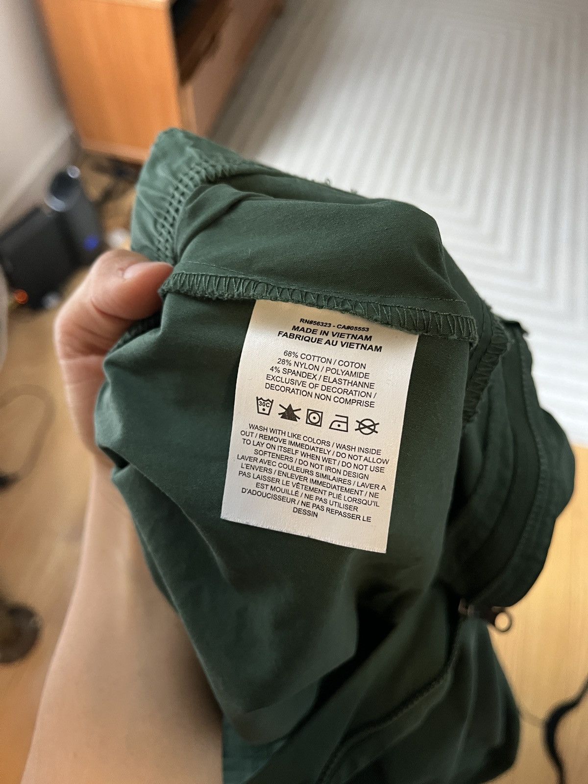 Nike Green Cargo Pants Size 27" / US 4 / IT 40 - 6 Thumbnail