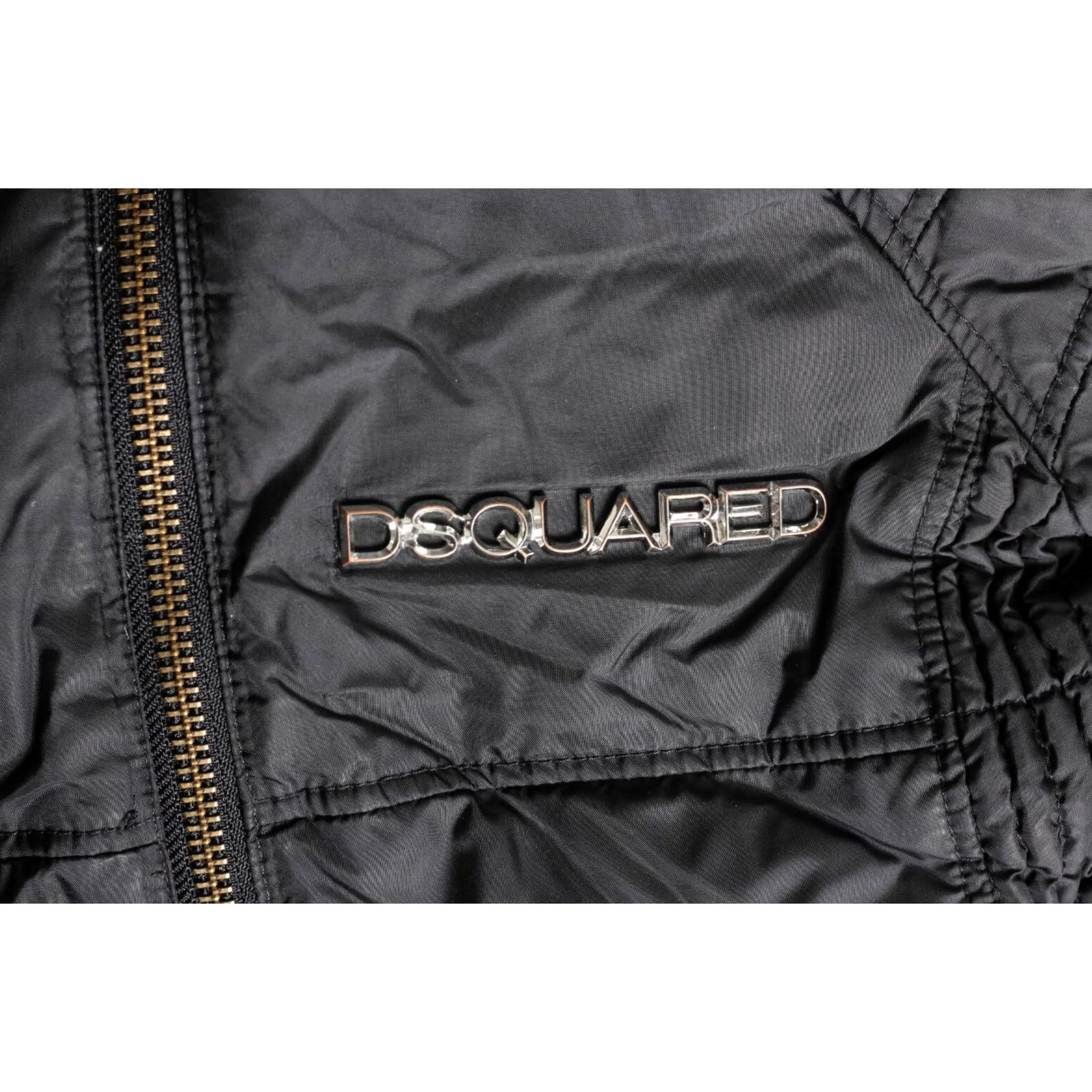 Dsquared2 DSQUARED Vintage Down Jacket Women Size 42 MJ5720 Jacket, Black, Puffer, Down, Regular, XS? Size M / US 6-8 / IT 42-44 - 5 Thumbnail