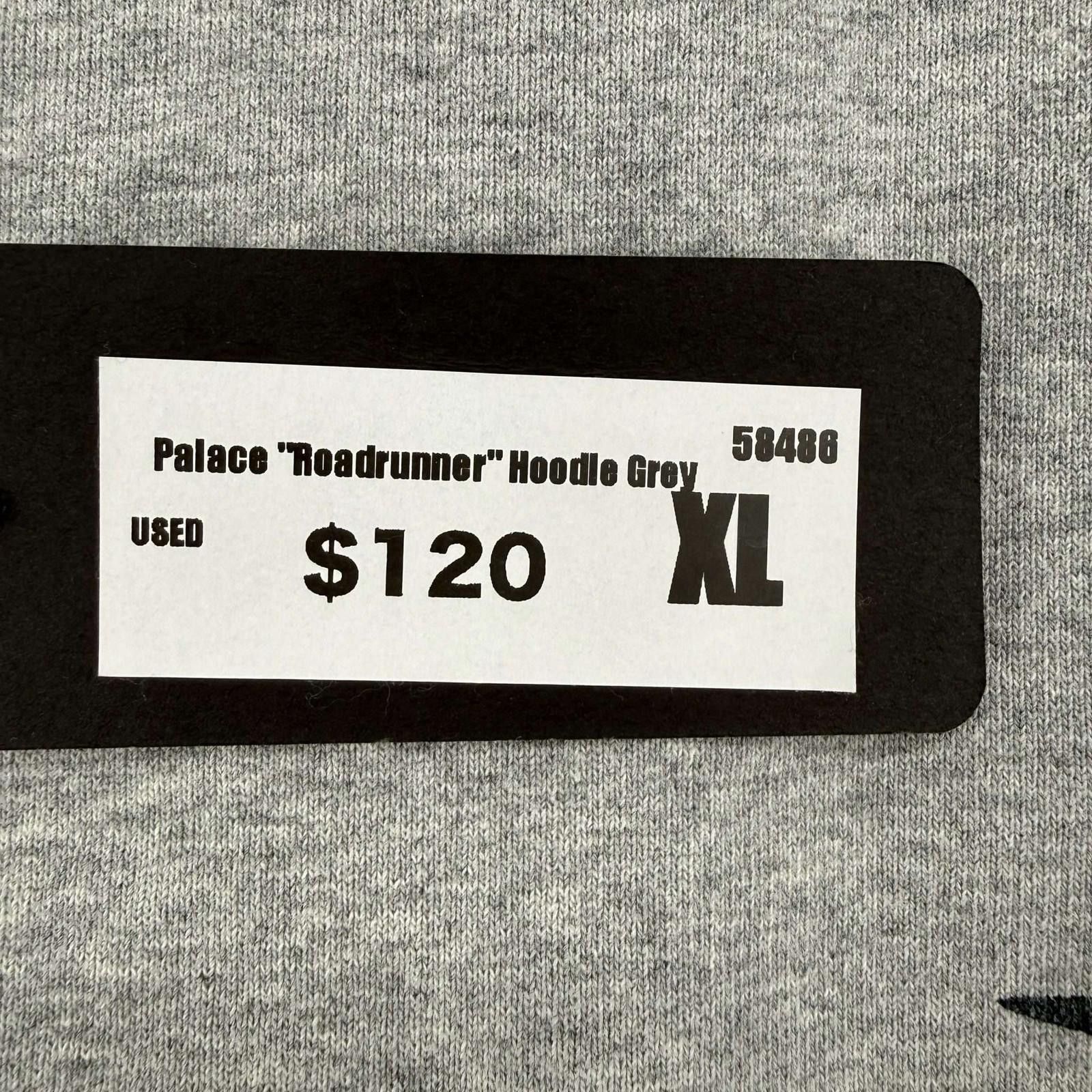 Palace Palace Roadrunner Hoodie Grey XL Used Size US XL / EU 56 / 4 - 7 Thumbnail