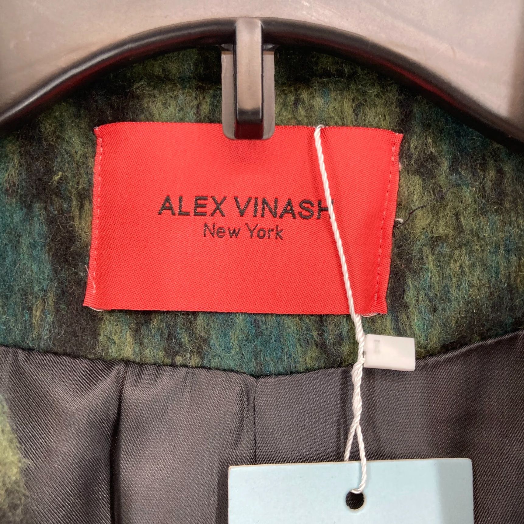 Doublet ALEX VINASH Leopard Blazer Jacket Women's S Green Double Breasted Blazer Size S / US 4 / IT 40 - 4 Thumbnail