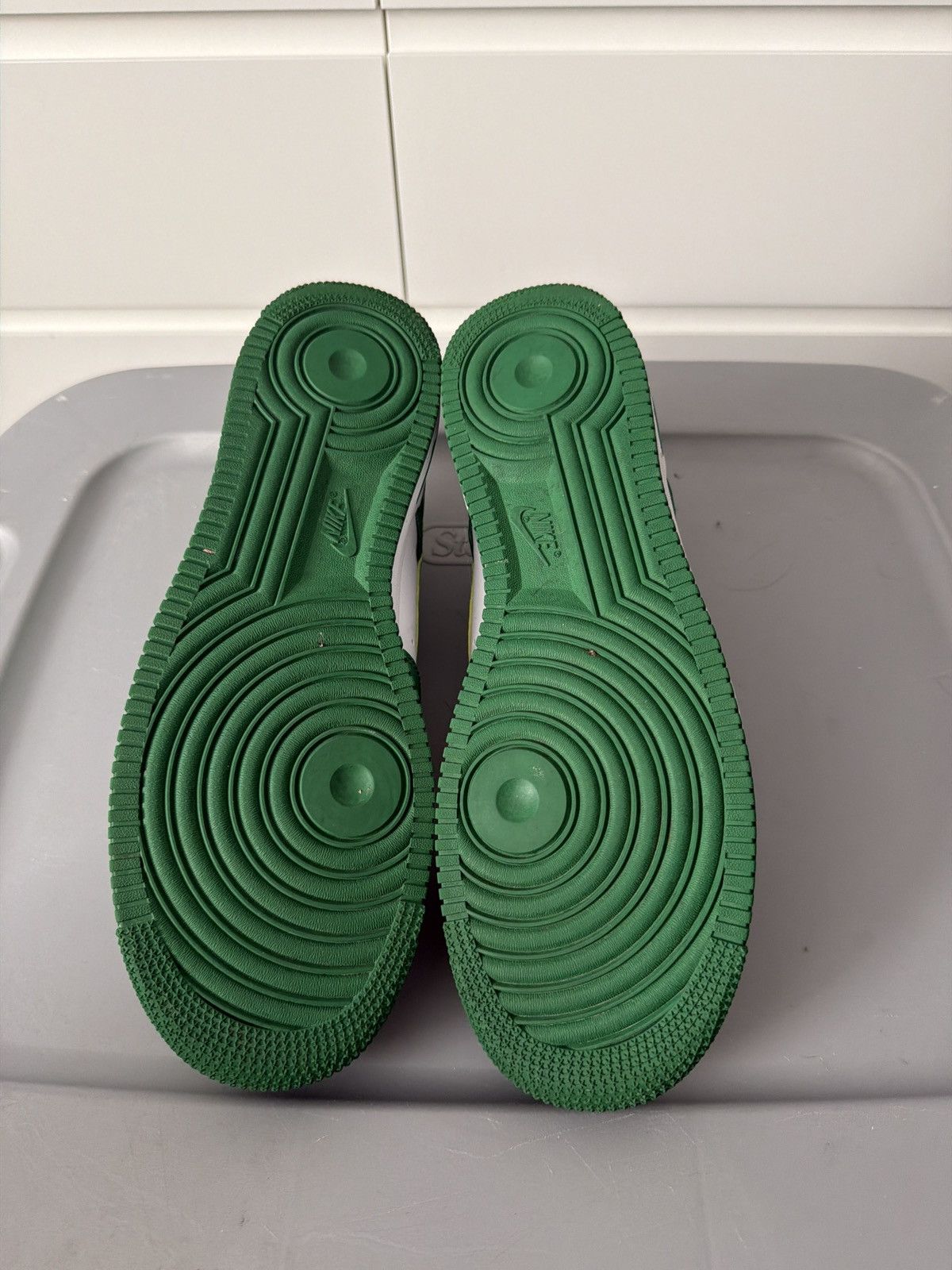 Nike St. Patrick’s Day Air force 1s Size US 11.5 / EU 44-45 - 6 Thumbnail