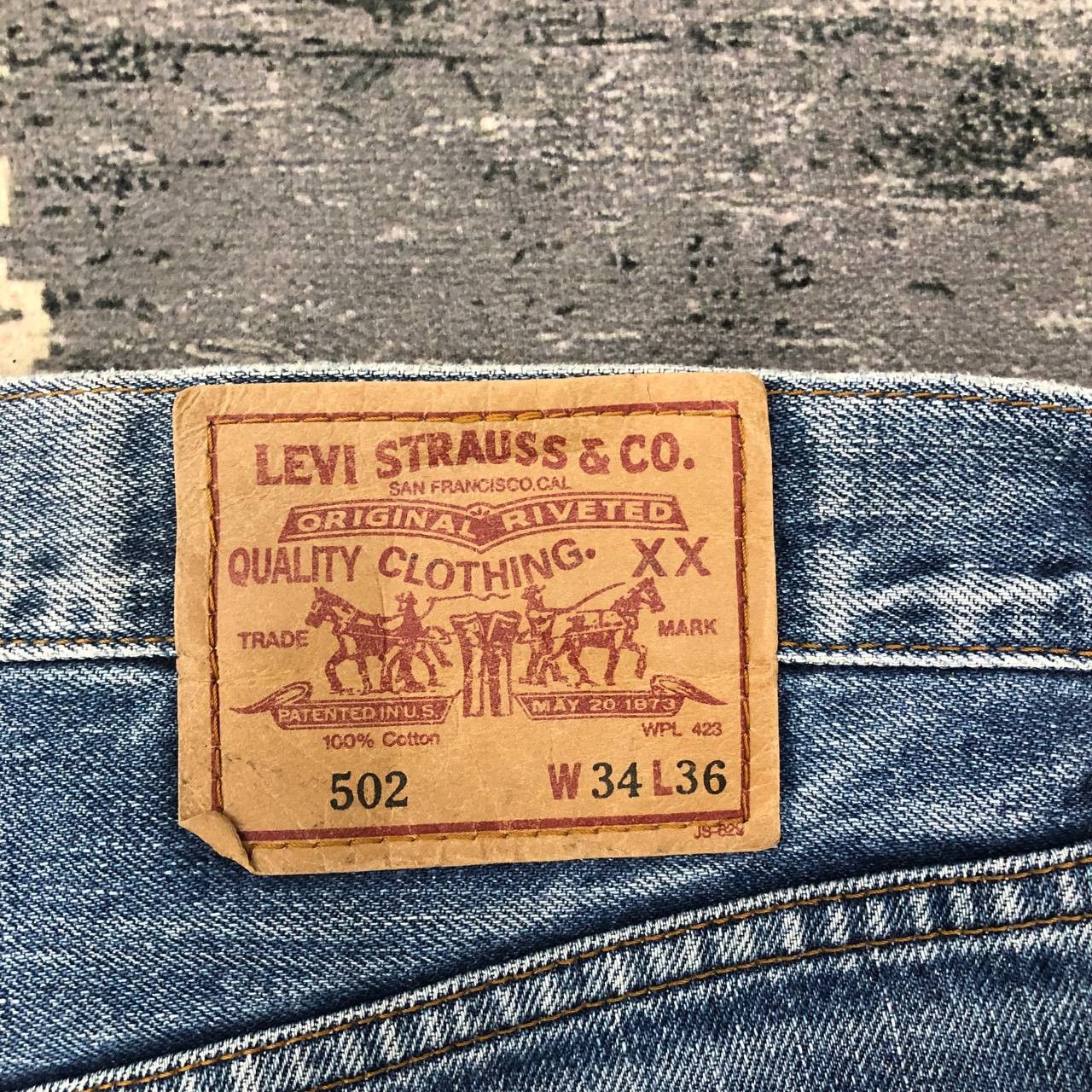 Levi's P749 VTG 502 SELVEDGE LEVI'S JEANS Size US 34 / EU 50 - 3 Thumbnail