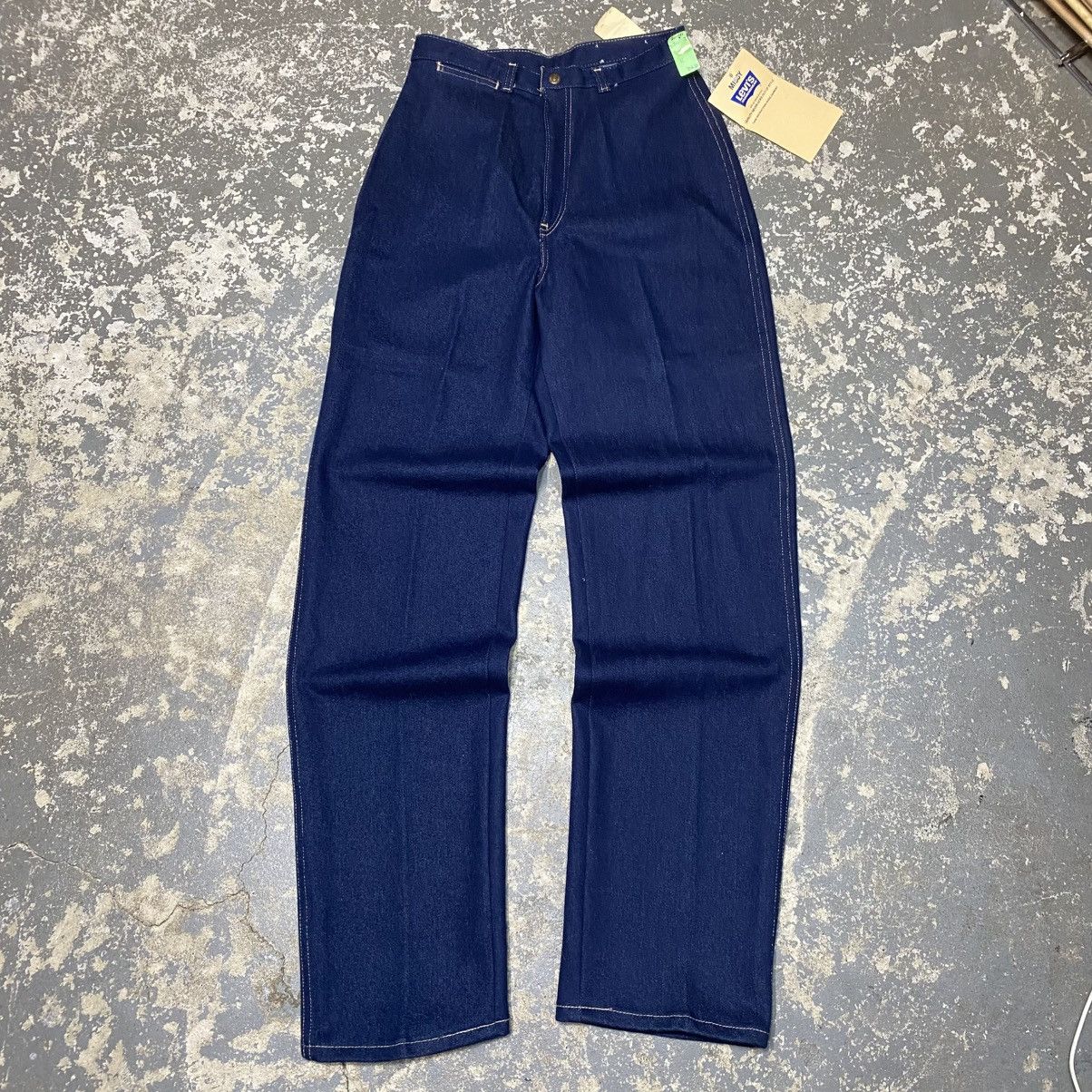 Levi's × Vintage Vintage Levi’s Missy 409 Denim Jeans USA NWT 1976 Size US 27 - 3 Thumbnail