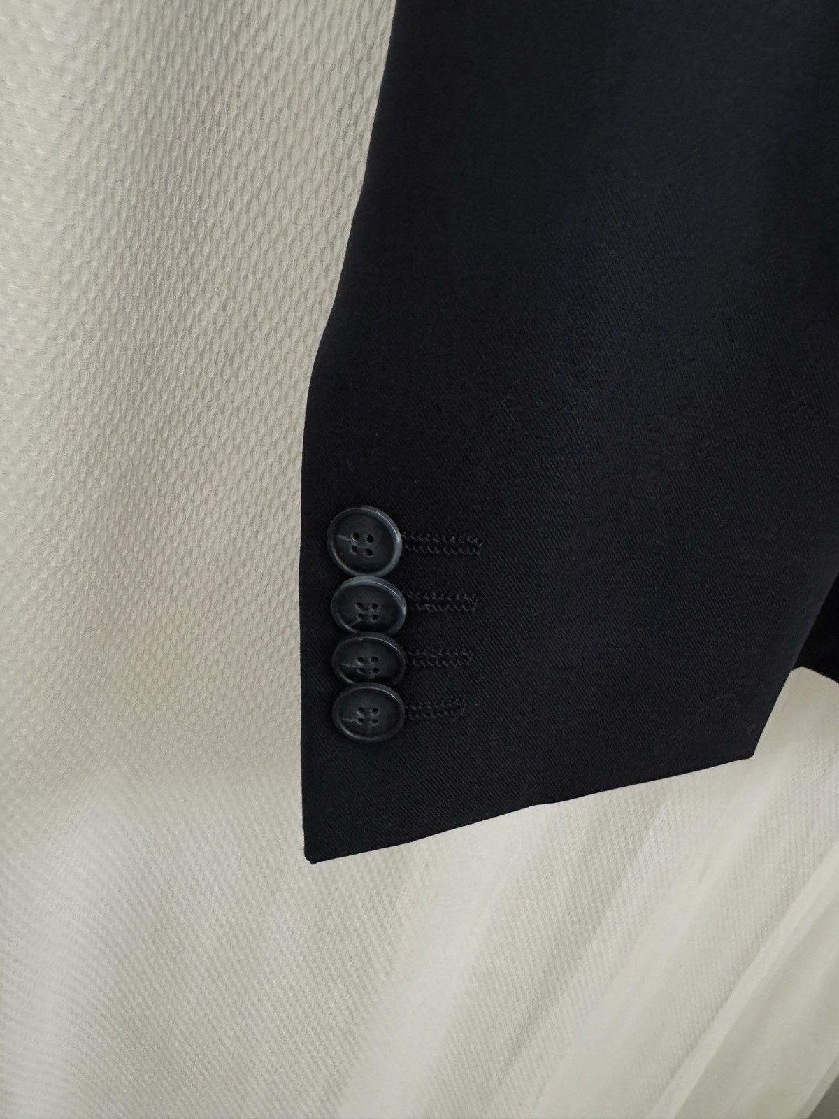 Officine Generale Officine Generale Men's Black 100% Wool Blazer Size IT 46 Size 46R - 5 Thumbnail