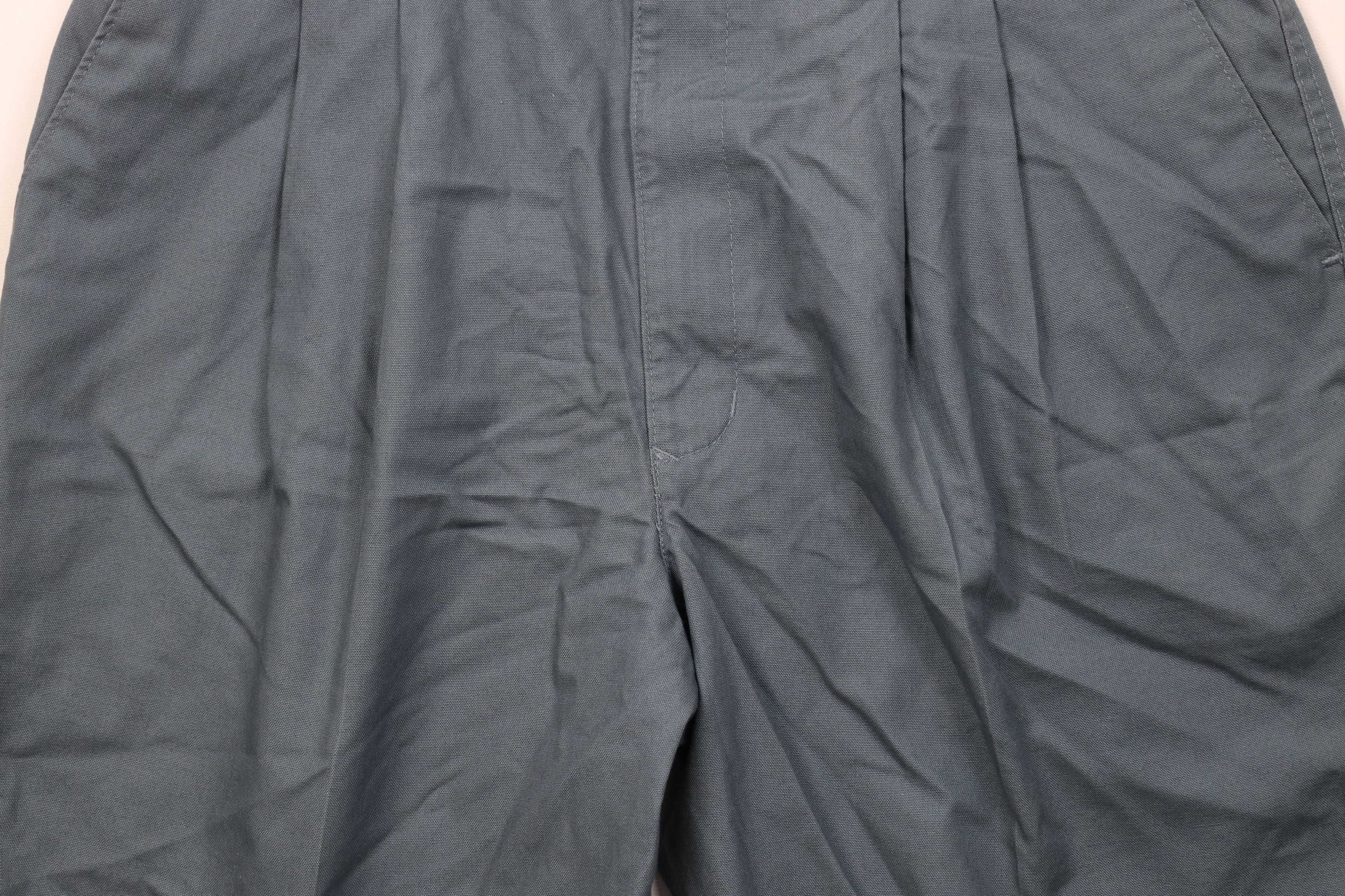 Vintage Vintage 90s Streetwear Above Knee Chino Shorts Steel USA Size US 36 / EU 52 - 3 Thumbnail