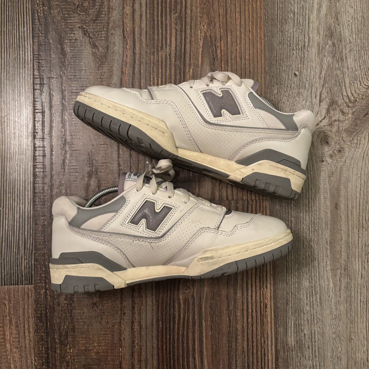 New Balance New Balance x Aime Leon Dore 550 White Grey Size US 10.5 / EU 43-44 - 2 Thumbnail