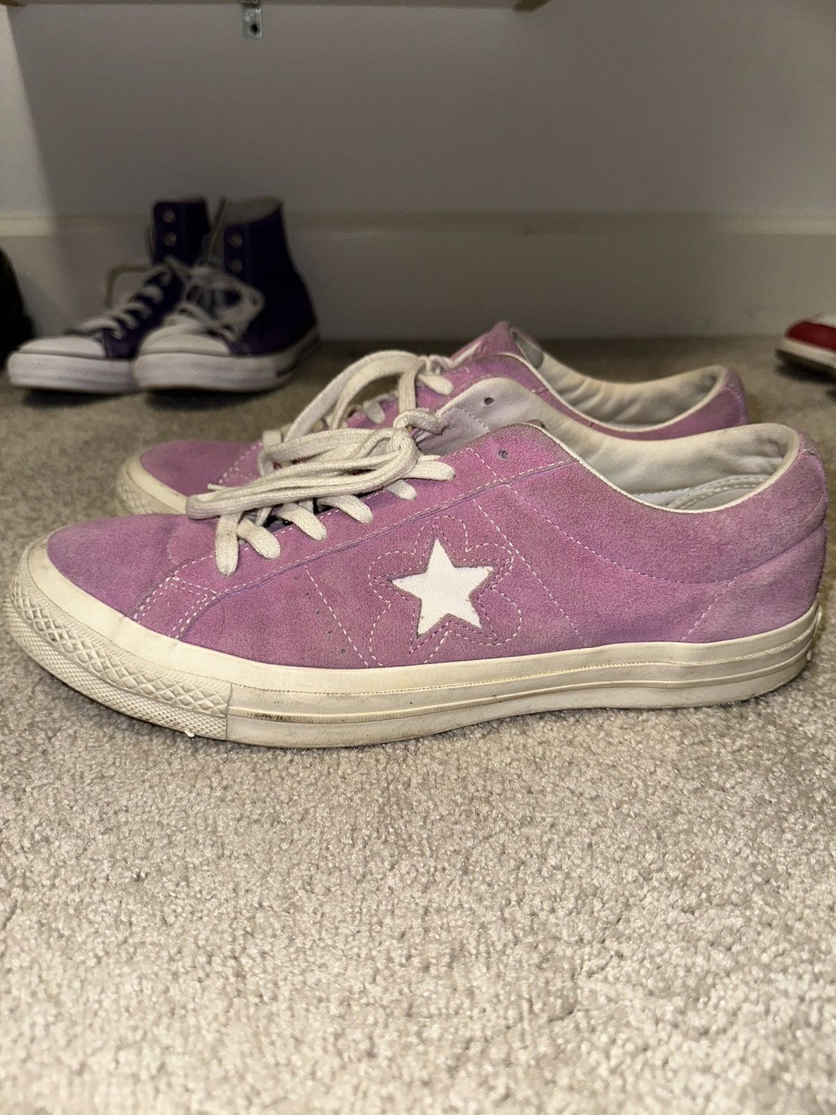 Converse × Golf le Fleur Converse One Star OX x Golf Le Fleur Fuchsia Glow 2017 Size US 10 / EU 43 - 1 Thumbnail