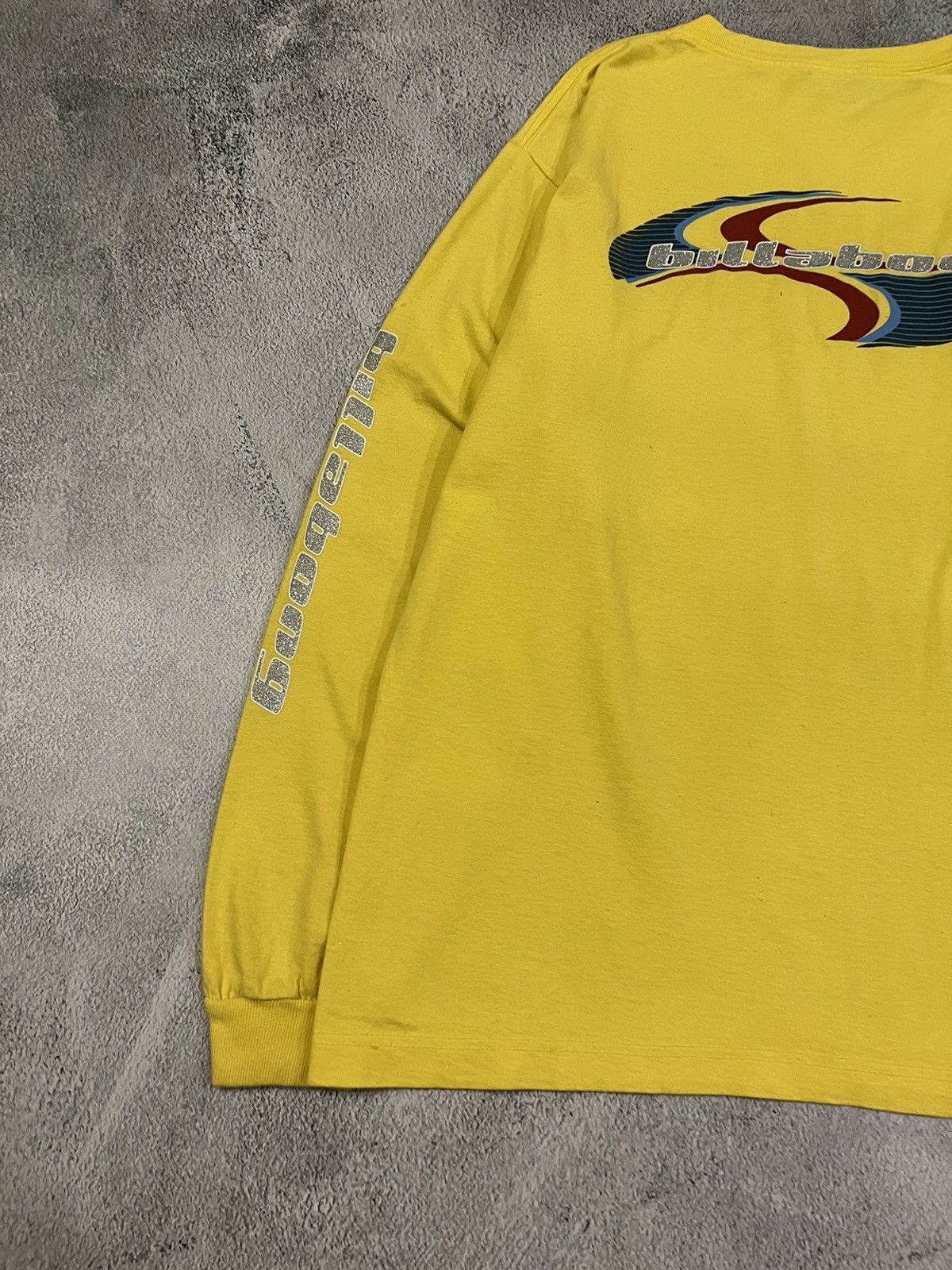 Billabong Vintage Y2k Billabong USA 💛 Faded Big Logo Long Sleeve 90’s Size US L / EU 52-54 / 3 - 12 Thumbnail