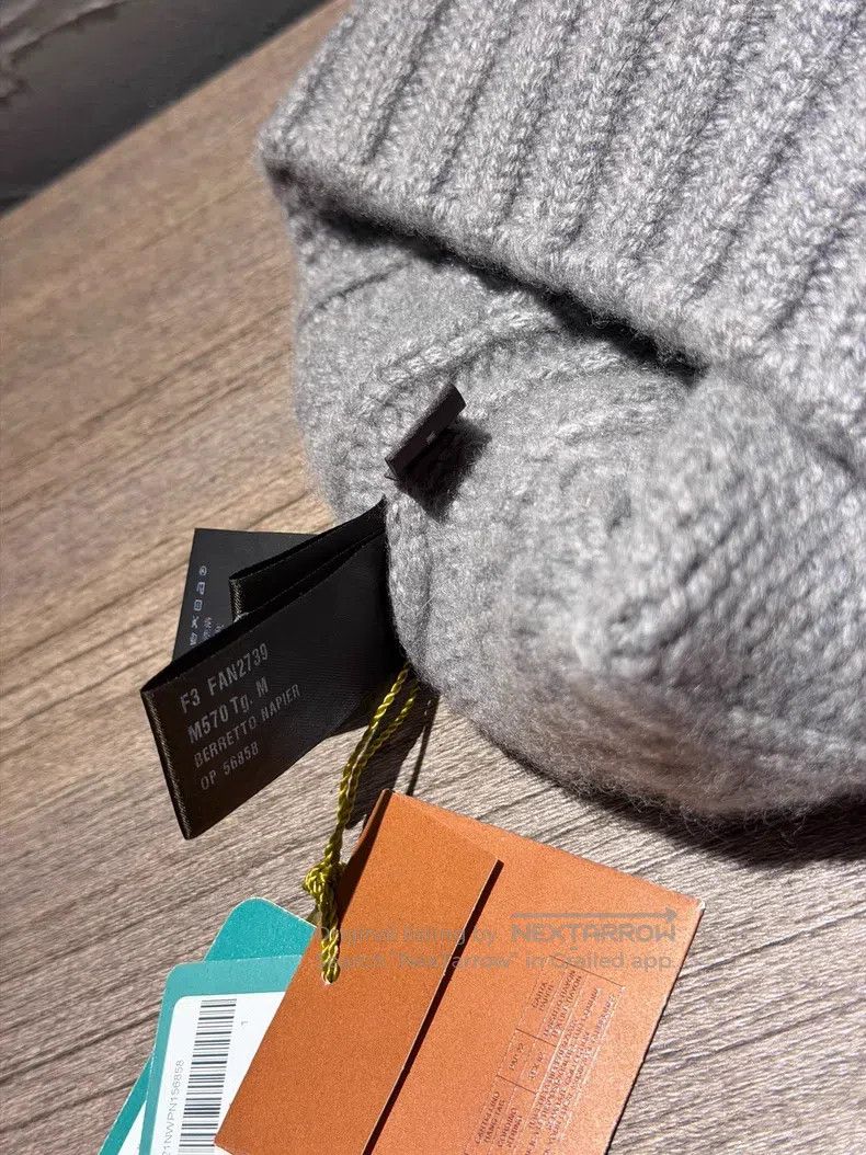 Loro Piana Loro Piana size 54 Cashmere Knit Beanie Size ONE SIZE - 7 Thumbnail