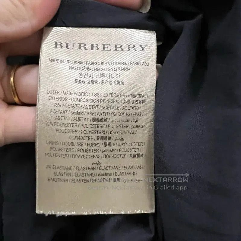 Burberry Burberry Black Cotton Short Sleeve Dress. Size XXS / US 00 / IT 34 - 4 Thumbnail