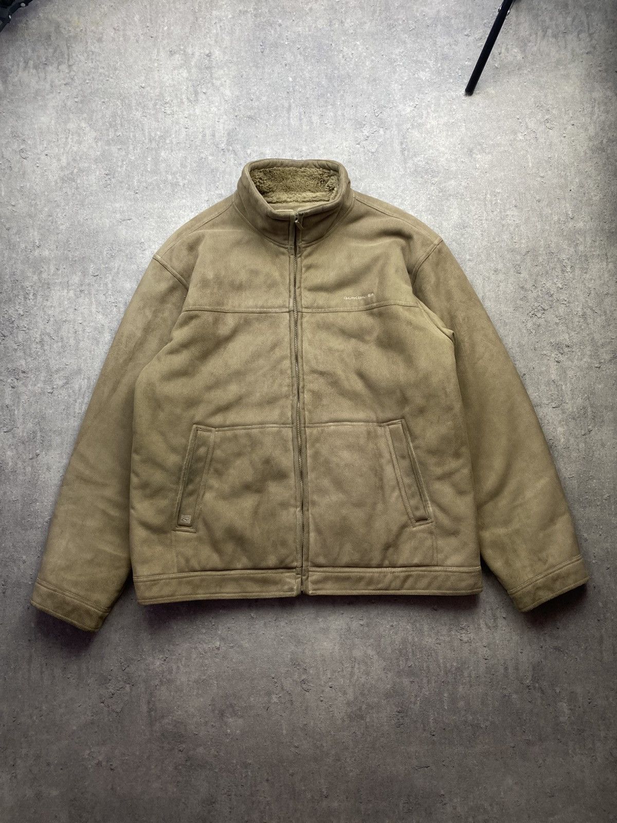 Quiksilver Quiksilver shearling jacket vintage 90’s rare avantgarde y2k Size US XL / EU 56 / 4 - 1 Thumbnail