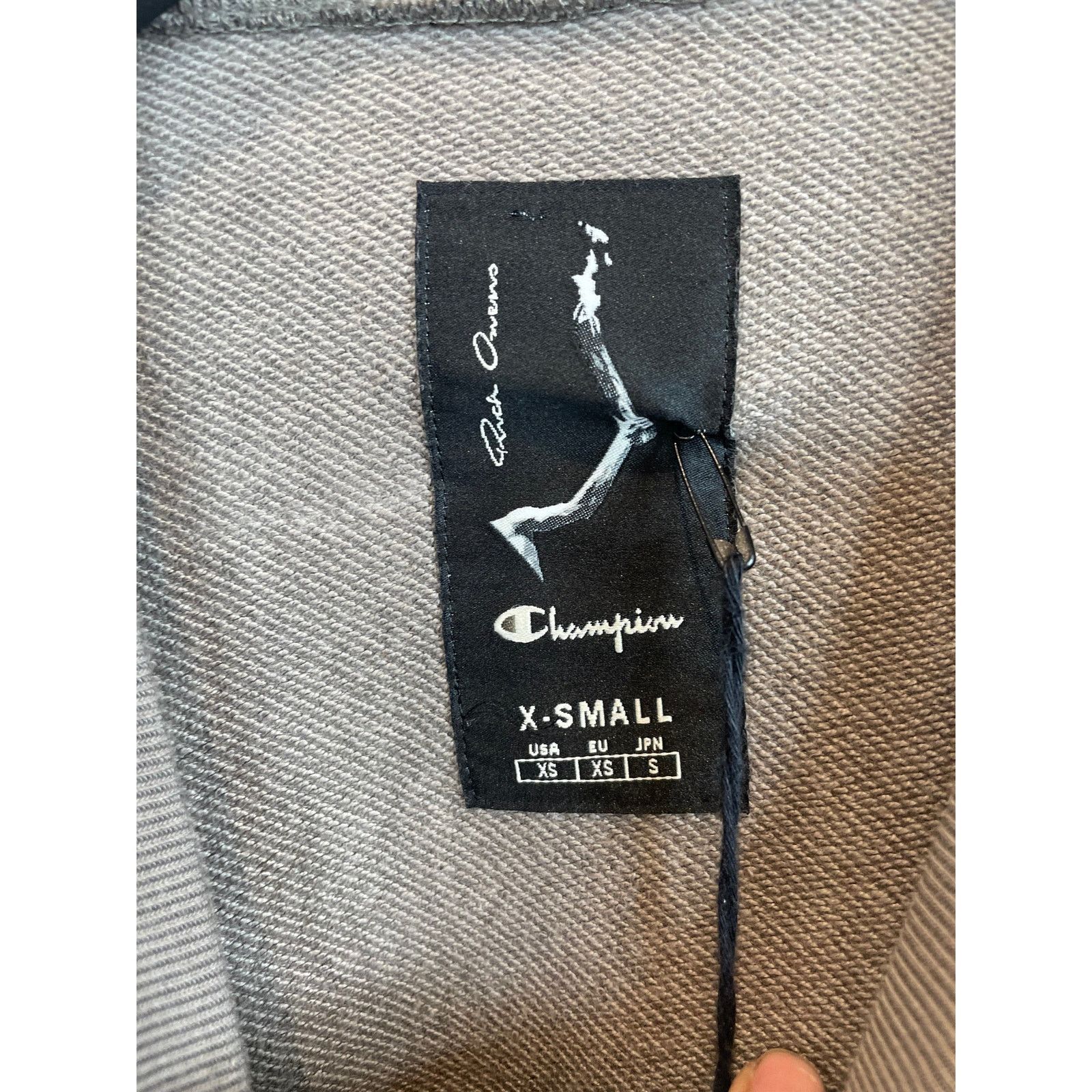 Rick Owens Rick Owens Champion Crewneck Brown New With Tags XS Size US XS / EU 42 / 0 - 3 Thumbnail