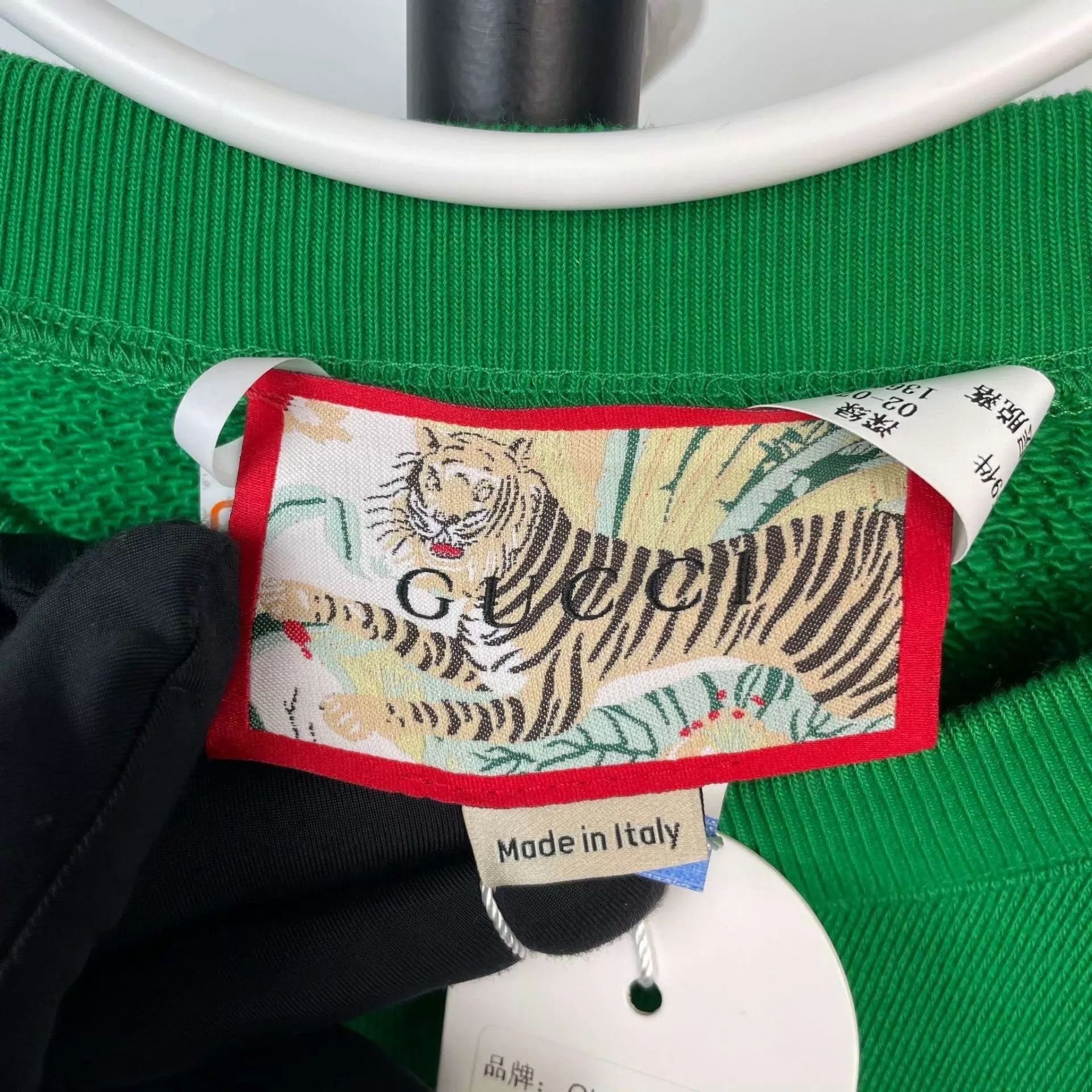Gucci Gucci Tiger Logo Green S 95New Sweatshirt Size US S / EU 44-46 / 1 - 5 Thumbnail