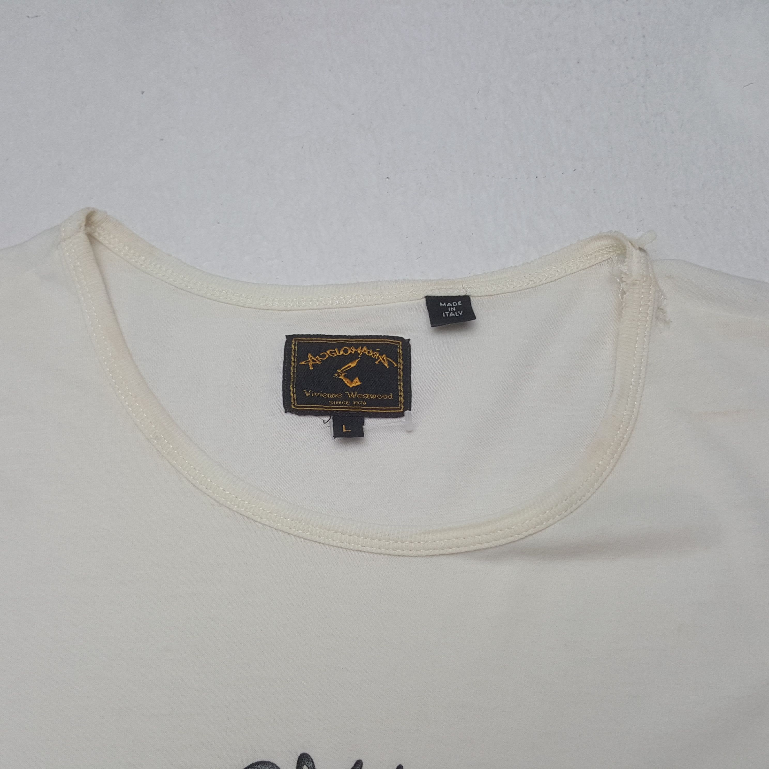 Vivienne Westwood Vintage Vivienne Westwood Anglomania Tshirt Size US L / EU 52-54 / 3 - 4 Thumbnail