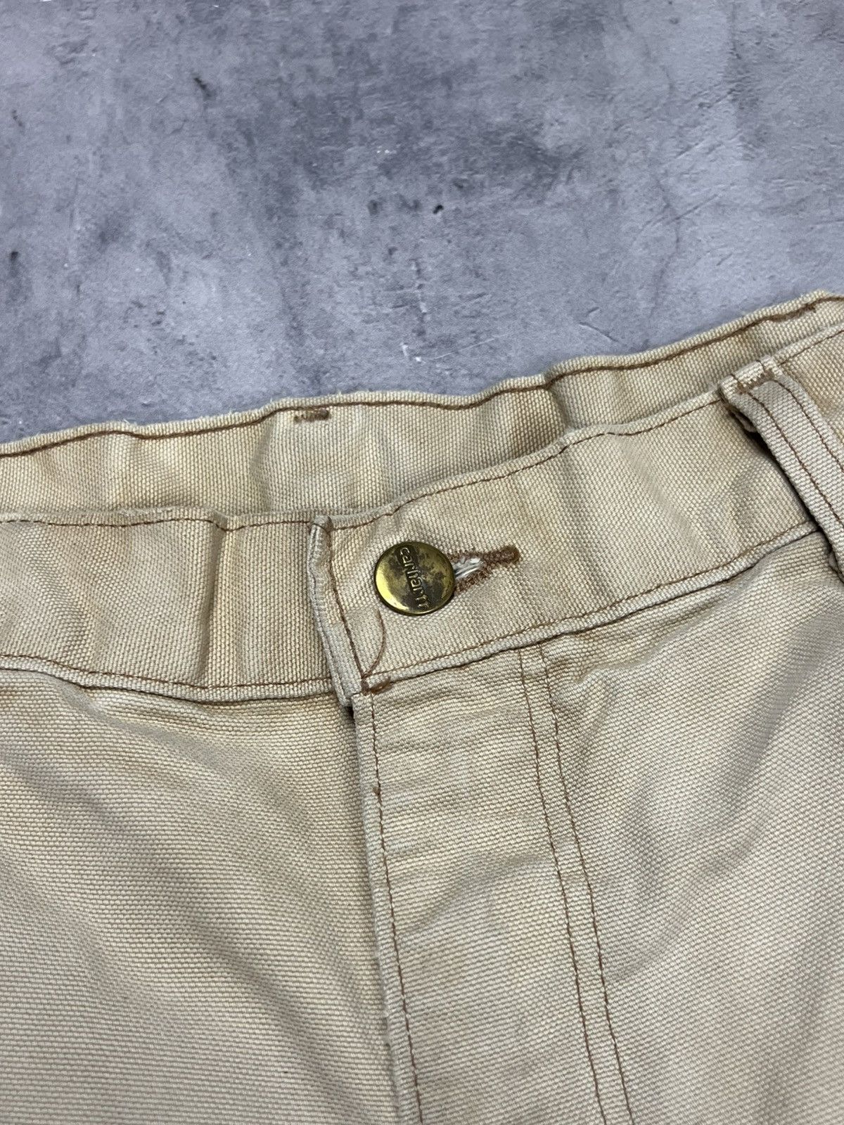 Carhartt × Vintage vintage carhartt double knee carpenter pants 34x34 Size US 34 / EU 50 - 10 Thumbnail