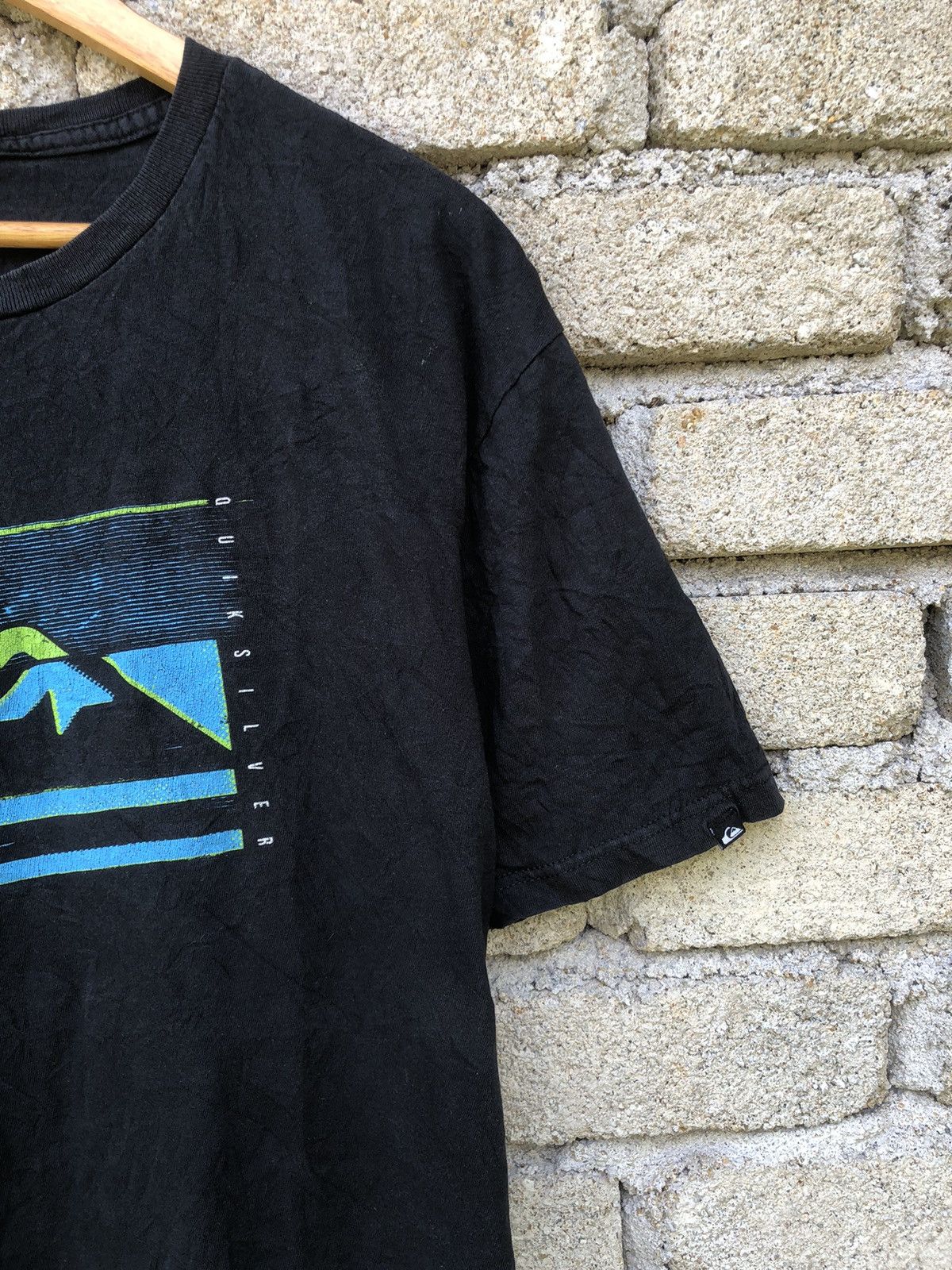 Quiksilver Vintage 90s Quicksilver Logo Tshirt Size US XL / EU 56 / 4 - 6 Thumbnail