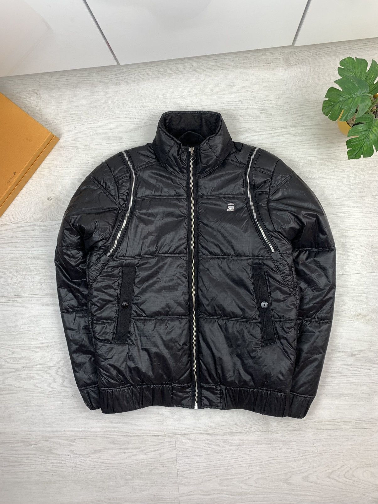G-Star G-STAR RAW Meefic Quilted Mens Jacket Size M Size US M / EU 48-50 / 2 - 1 Thumbnail