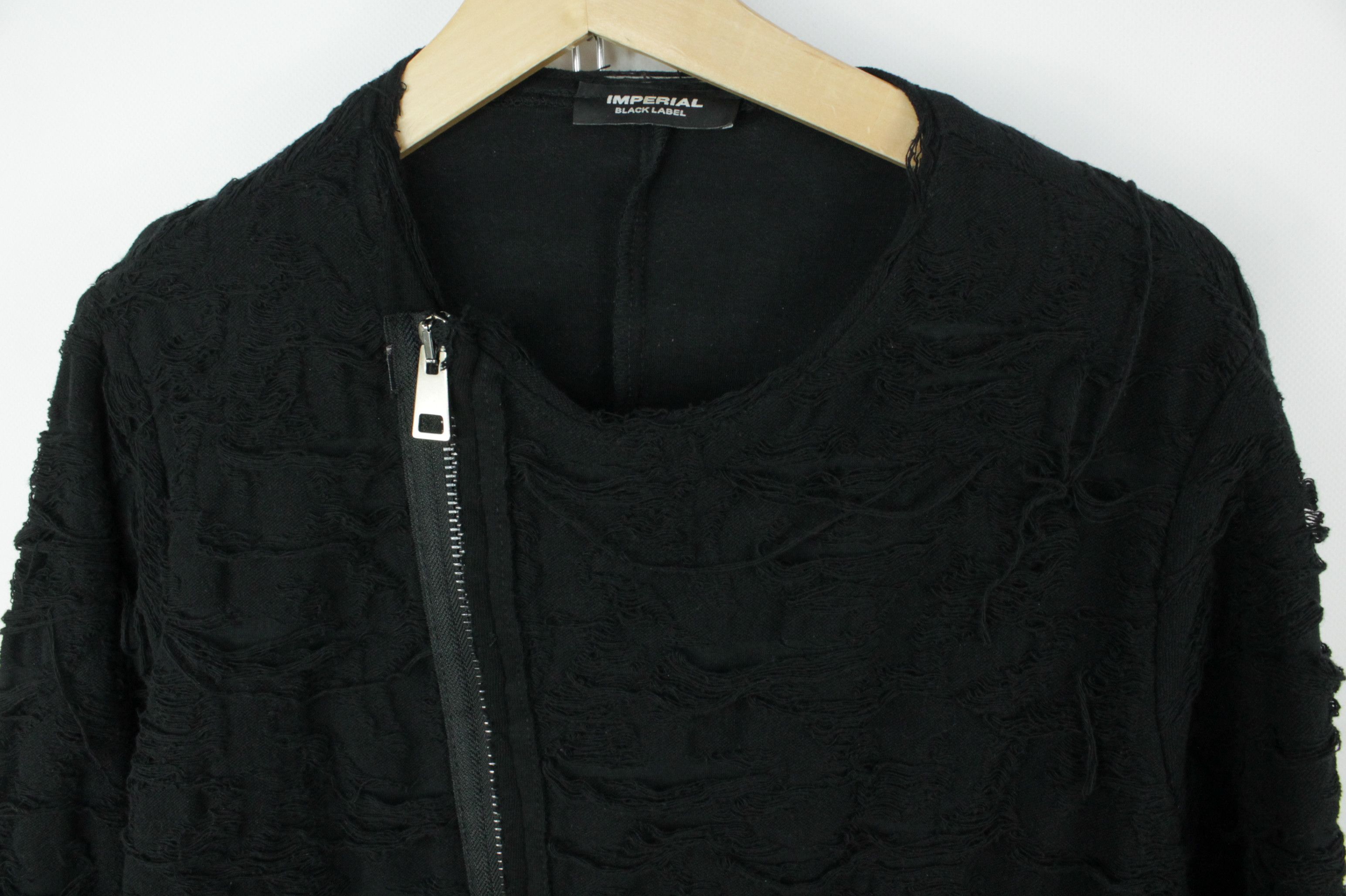 Imperial Imperial Black Label Full Zip Avant Garde Sweatshirt Men's Size US M / EU 48-50 / 2 - 2 Thumbnail