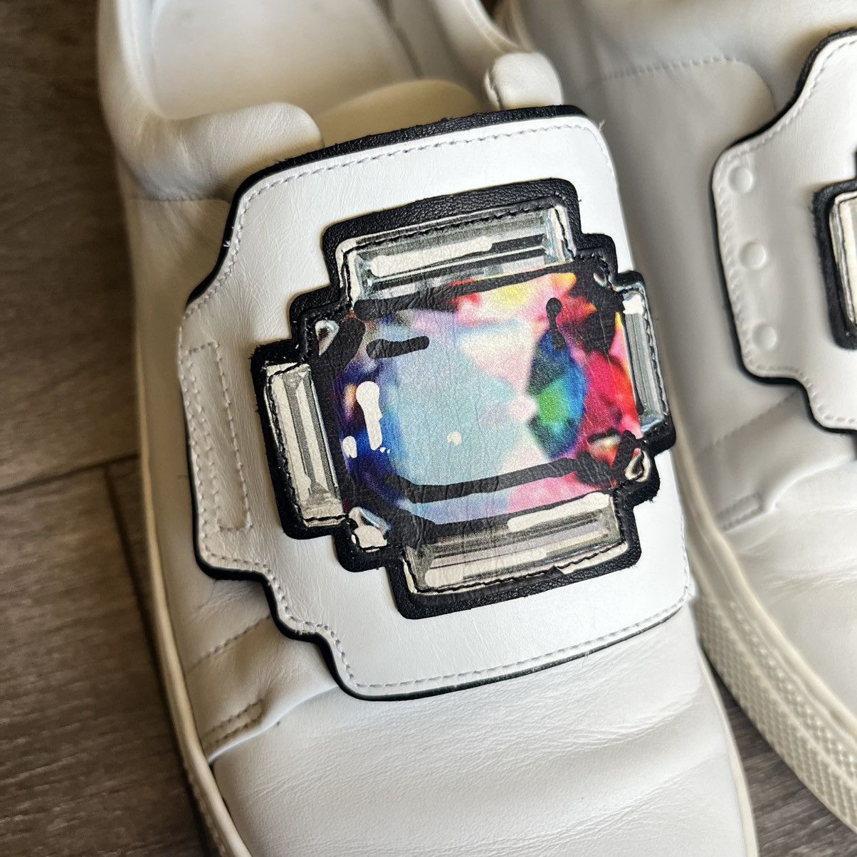 Designer × Pierre Hardy Pierre Hardy LS04 Gem Slider Leather Low Sneakers Size US 7 / EU 40 - 8 Thumbnail