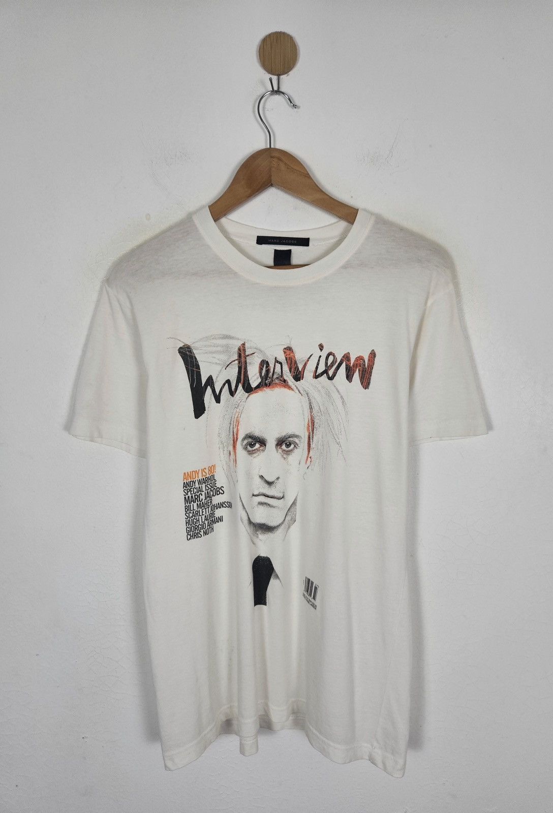 Marc Jacobs Marc Jacobs Andy Warhol photo tee shirt Size US M / EU 48-50 / 2 - 1 Thumbnail