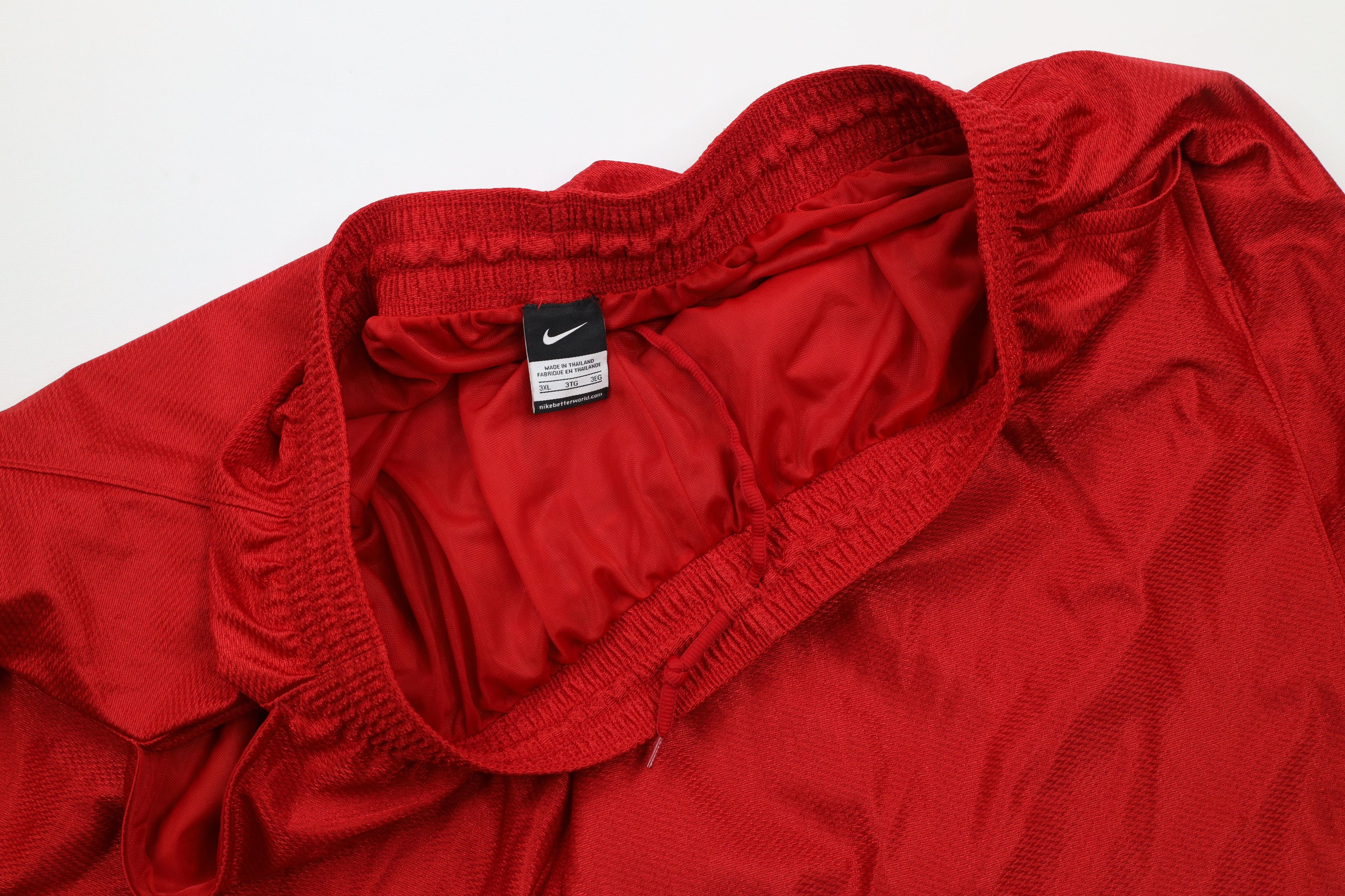 Nike × Vintage Vintage Nike Scott Mini Swoosh Gym Basketball Shorts Red Size US 40 / EU 56 - 7 Thumbnail