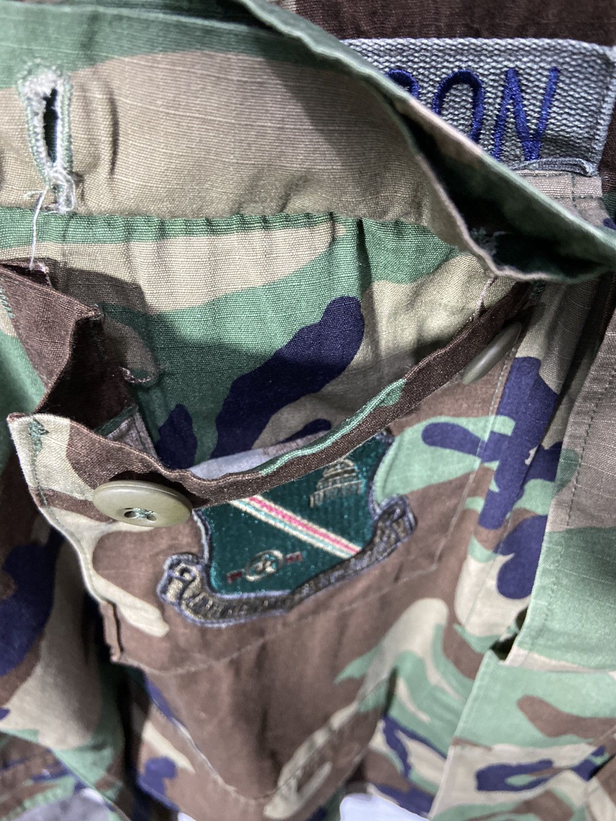 Other Vintage US Army Military Camouflage Field Jacket Size US XL / EU 56 / 4 - 5 Thumbnail