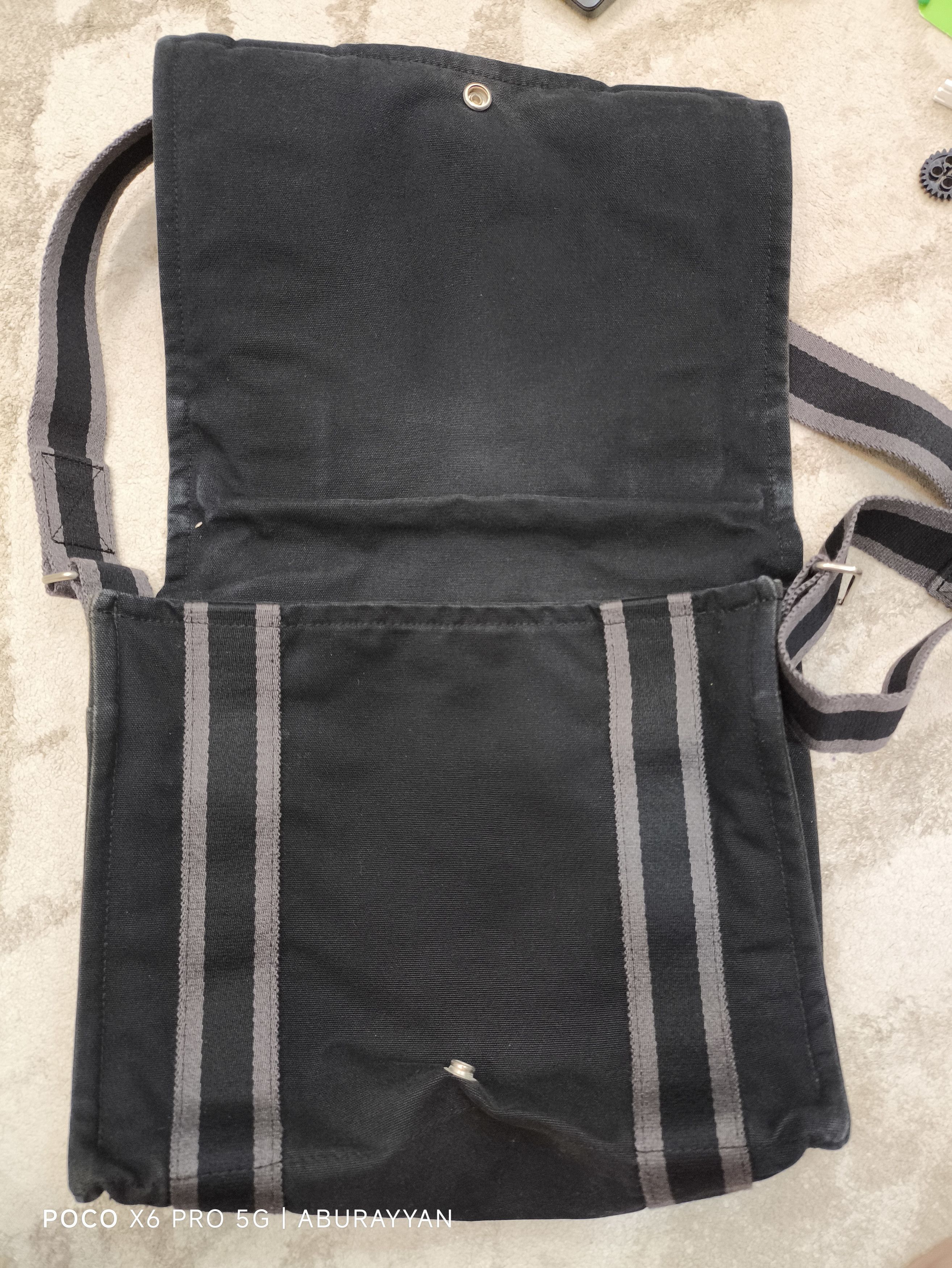 Hermes Hermès Fourre Tout Besace Messenger PM Black Bag Size ONE SIZE - 6 Thumbnail