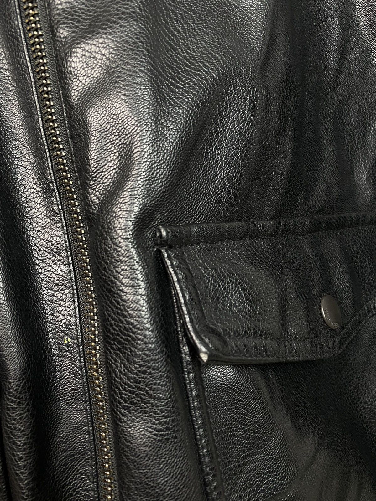 Tommy Hilfiger Rare Tommy Hilfiger Aviator Top Gun jacket Faux leather L Size US L / EU 52-54 / 3 - 11 Thumbnail