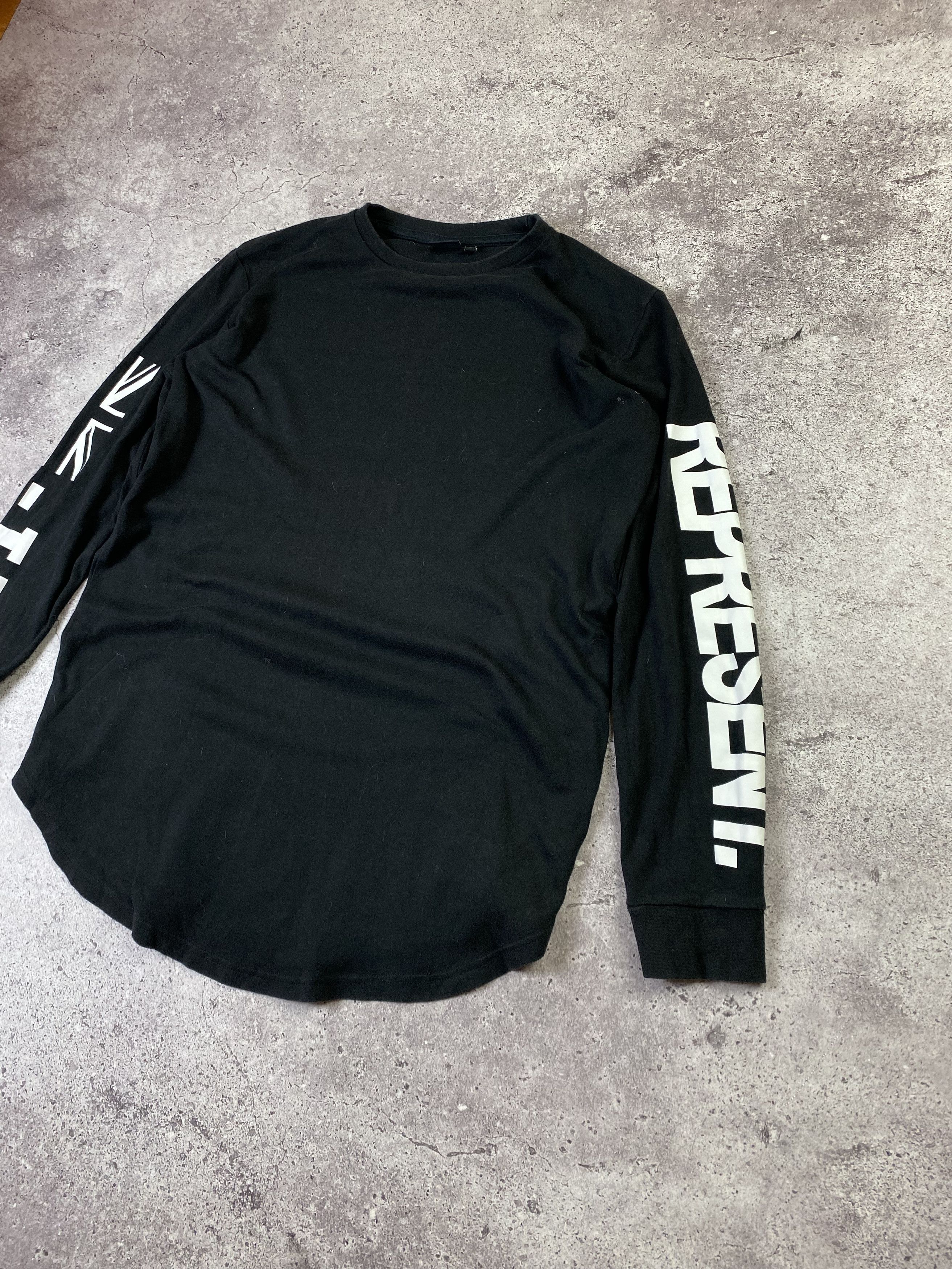 Represent Clo. Represent Sleeve Logo Long Sleeve T Shirt Size US S / EU 44-46 / 1 - 1 Thumbnail