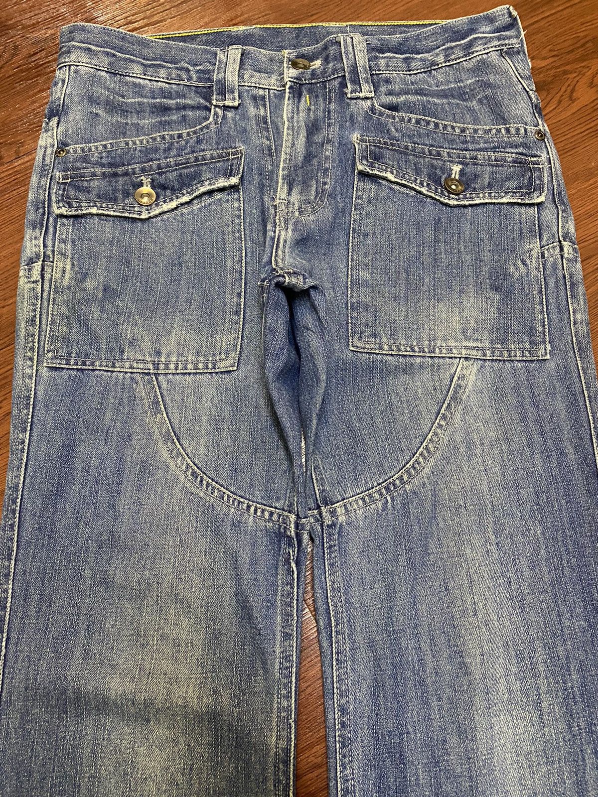 Japanese Brand Vintage Japanese Brand Bush Pants Flare Jeans Size US 31 - 3 Thumbnail
