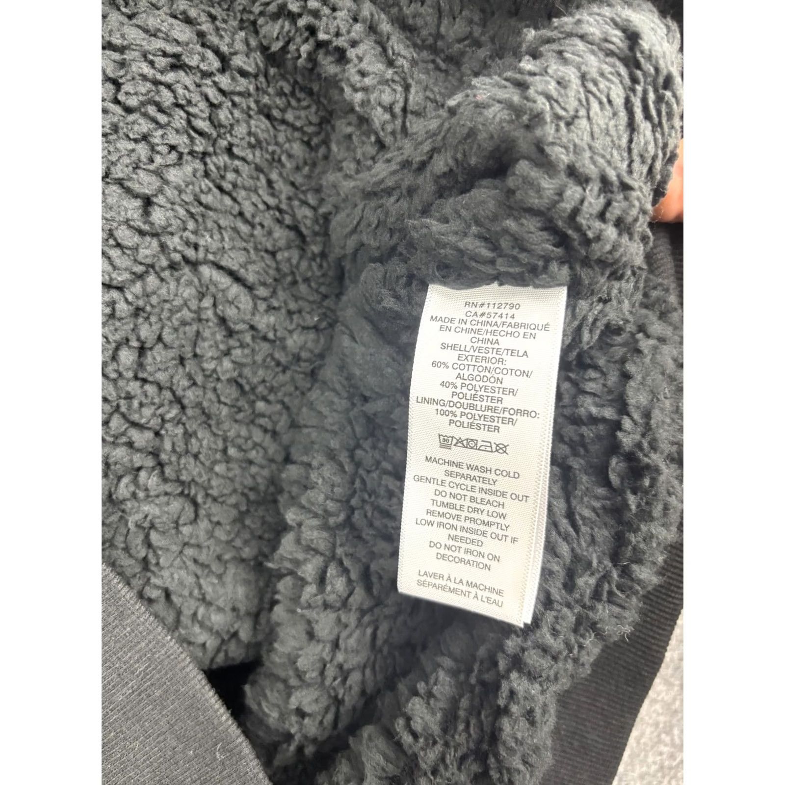 True Religion True Religion Hoodie Mens M Black Full Zip Sherpa Buddha Guitar Graphic Print Size US M / EU 48-50 / 2 - 7 Thumbnail