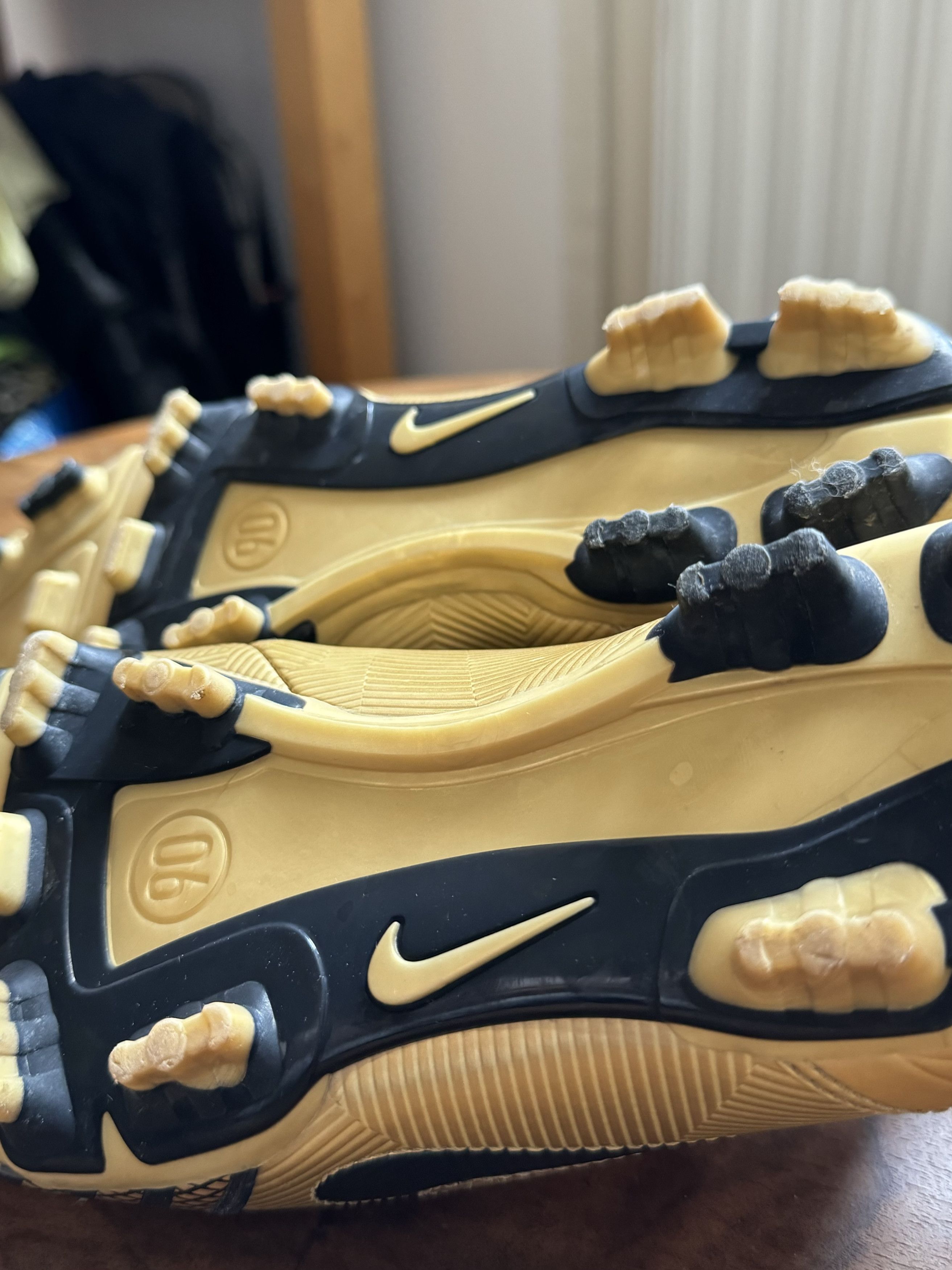 Nike Nike Total 90 Shoot II FG 2008 Gold football boots blokecore Size US 9.5 / EU 42-43 - 7 Thumbnail