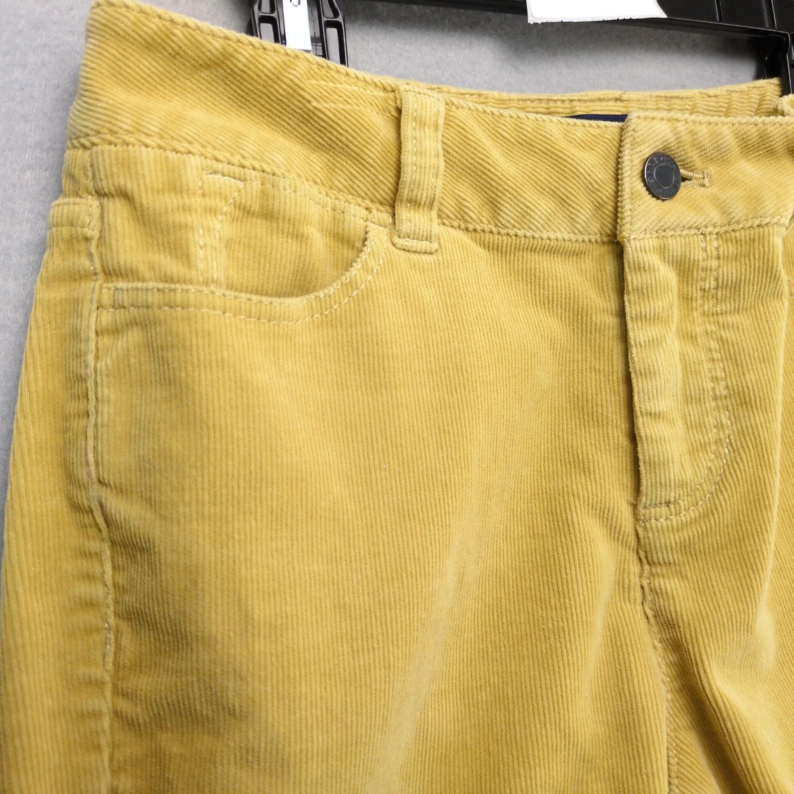 Other Talbots Heritage Gold Corduroy Pants Women's 4 Petite 28x28" Size 27" / US 4 / IT 40 - 9 Thumbnail