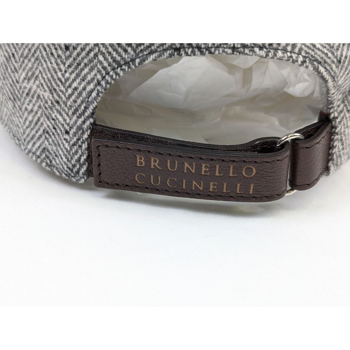 Brunello Cucinelli o1rshd1 Q:3 / Size: M / Baseball Cap/Hat in Gray Size ONE SIZE - 9 Thumbnail