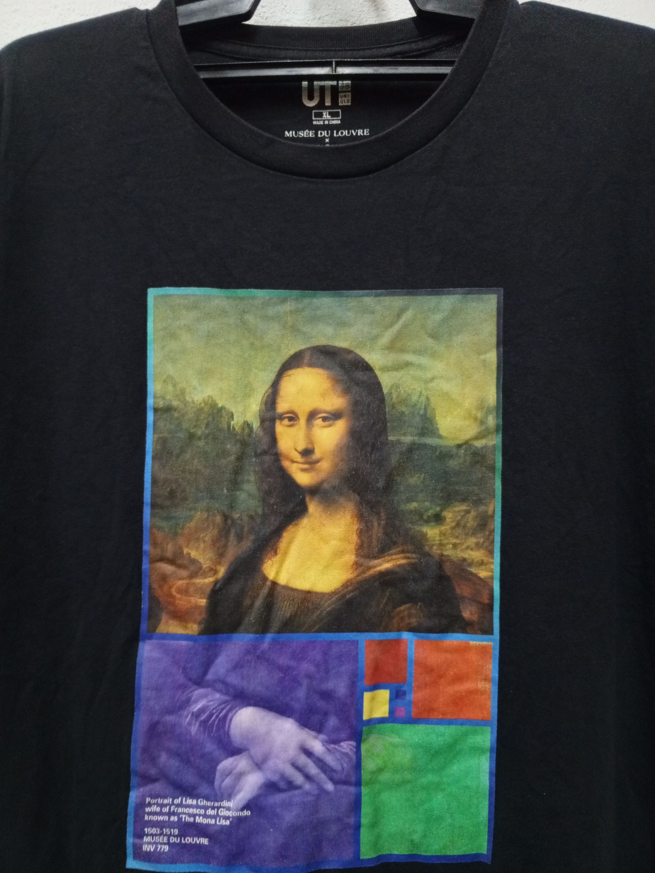 Uniqlo UNIQLO-MUSEE DU LOUVRE ( MONA LISA) Size US XL / EU 56 / 4 - 3 Thumbnail